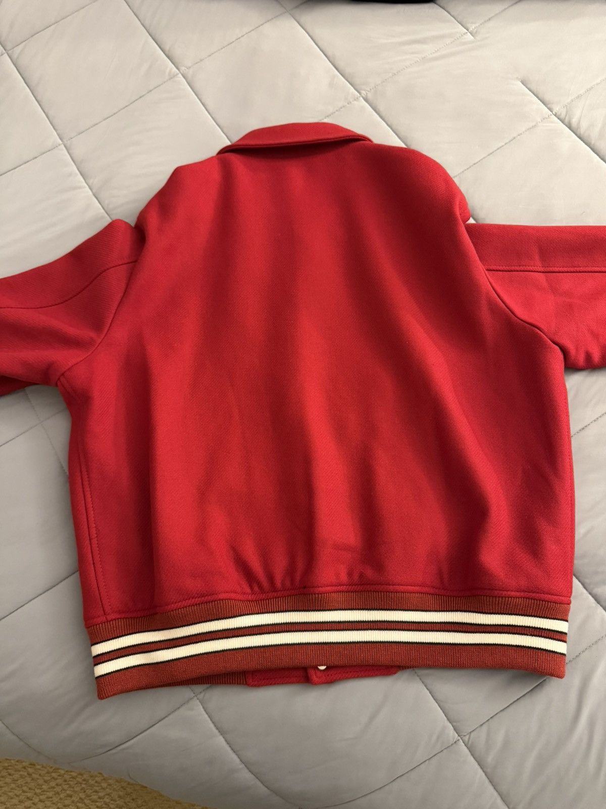 Amiri Amiri Bones Wool Jacket - Red Size US L / EU 52-54 / 3 - 7 Thumbnail