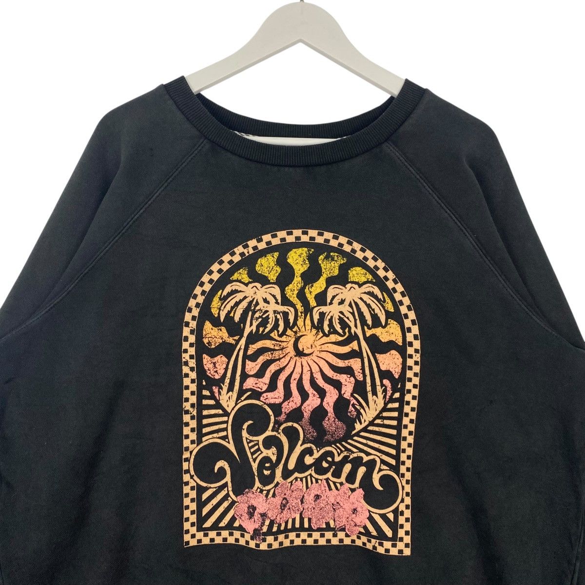 Other Vintage Volcom Crewneck Sweatshirt Black Pullover Size M Size US M / EU 48-50 / 2 - 4 Thumbnail