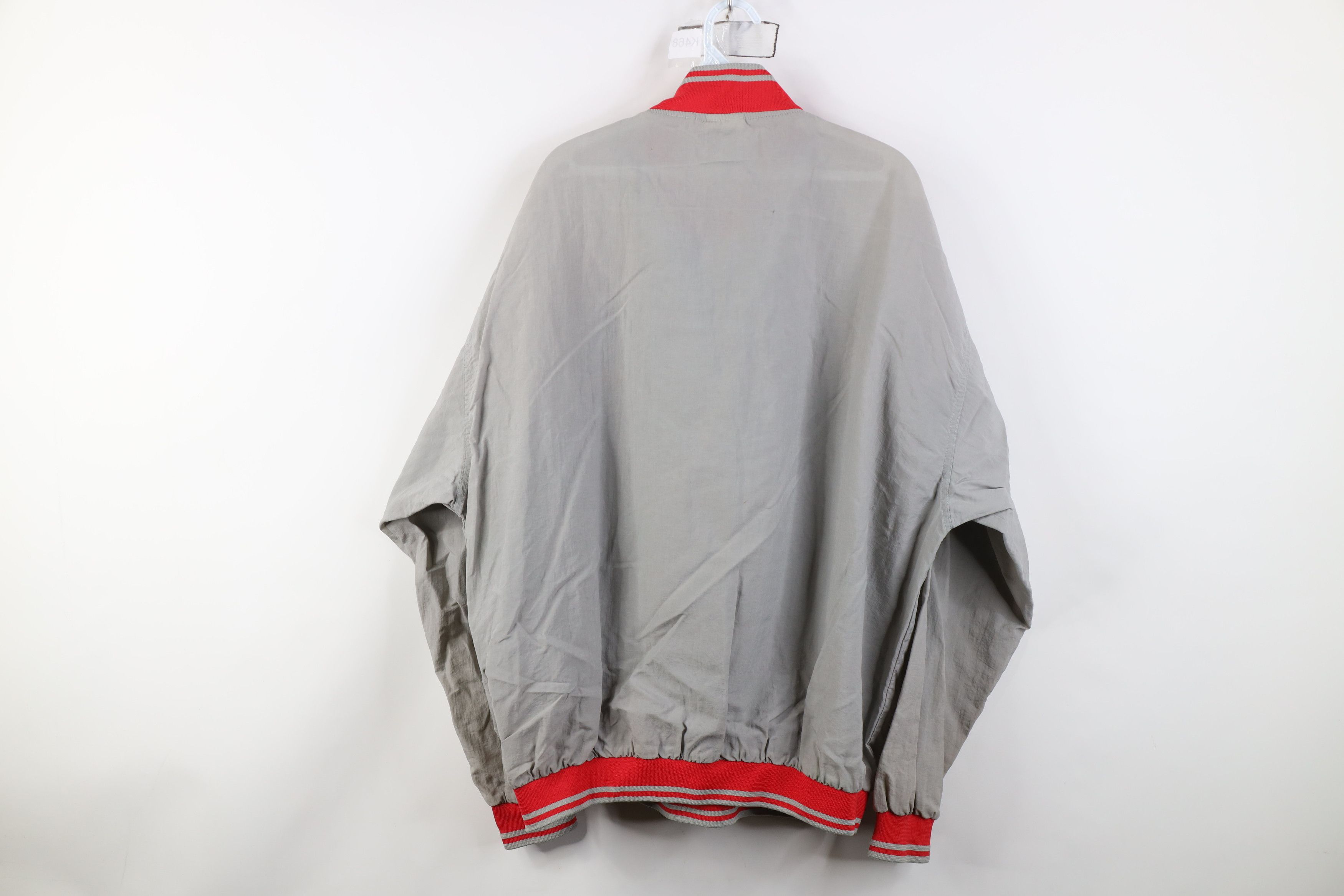 Vintage Vintage 90s Ohio State University Zip Windbreaker Jacket Size US XXL / EU 58 / 5 - 12 Thumbnail