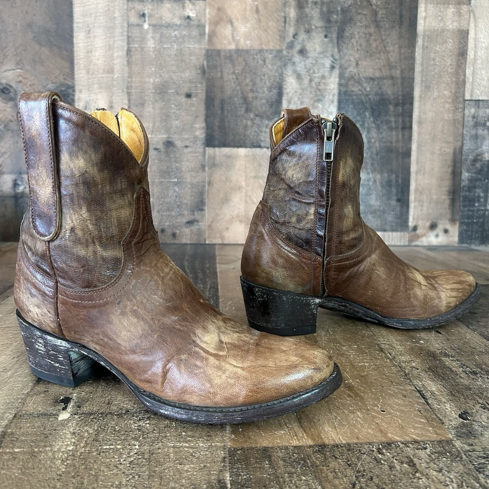 Old Gringo Old Gringo Side Zip Round Toe Cowboy Boots Womens 5.5 B Size US 5.5 / IT 35.5 - 2 Thumbnail