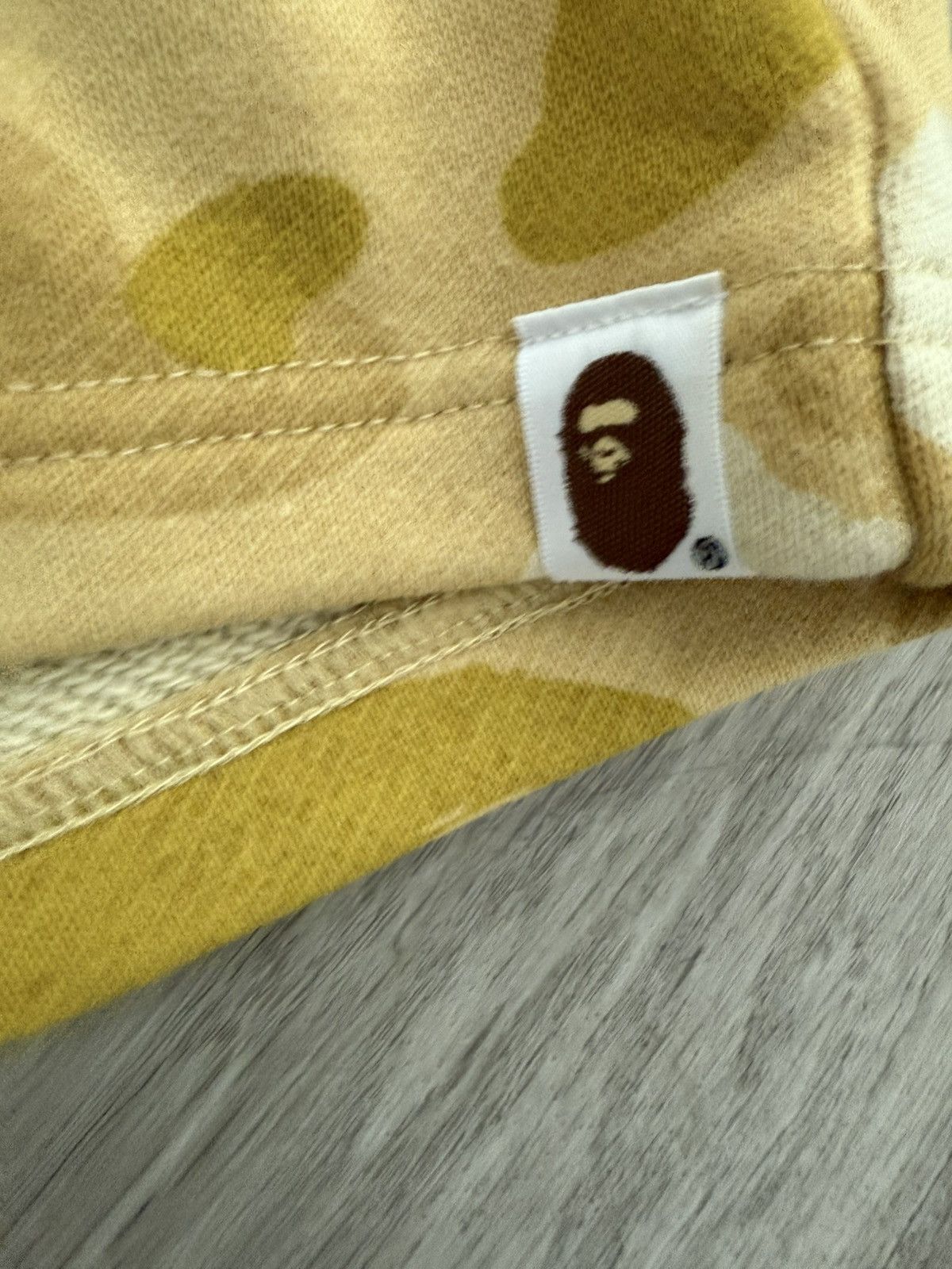 Bape Bape yellow camo shark shorts Size US 30 / EU 46 - 2 Thumbnail