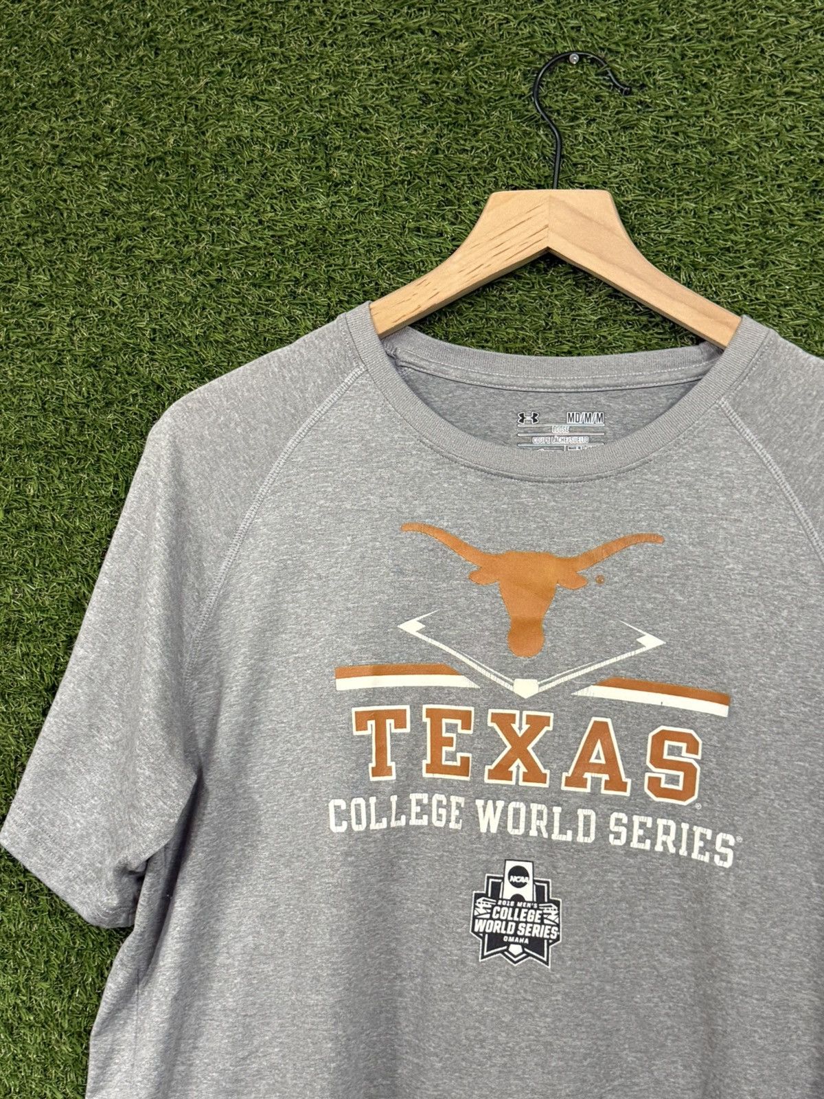 Under Armour University of Texas Under Armour Longhorn UT Grey Tee Medium Size US M / EU 48-50 / 2 - 1 Thumbnail