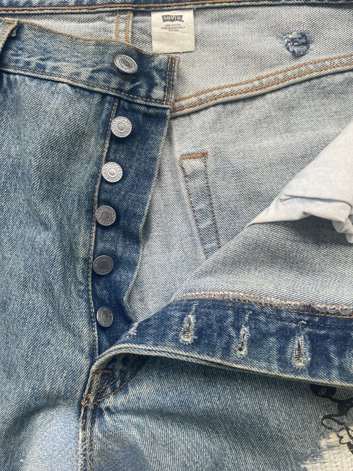 Levi's × Levi's Vintage Clothing Vintage 2002 Levis 501 Custom Distresed Size US 38 / EU 54 - 25 Thumbnail