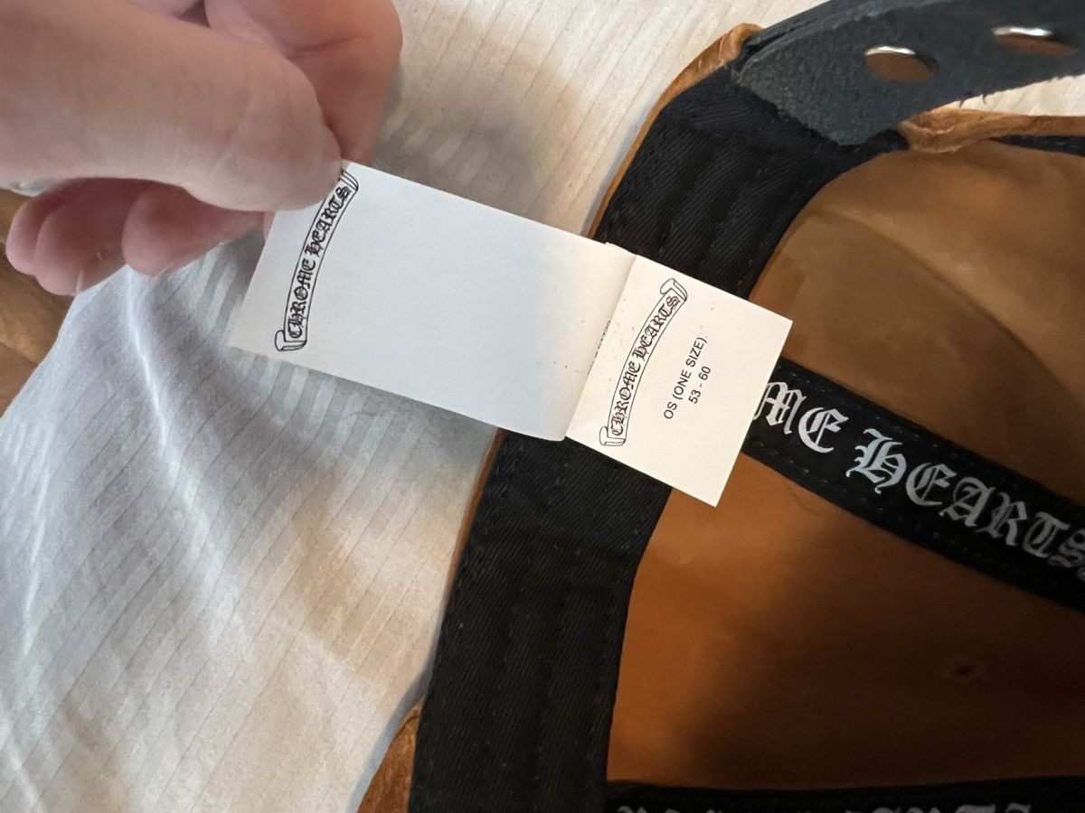 Chrome Hearts Chrome Hearts 5-Panel Brown Suede Dagger Hat (Unopened) Size ONE SIZE - 11 Thumbnail