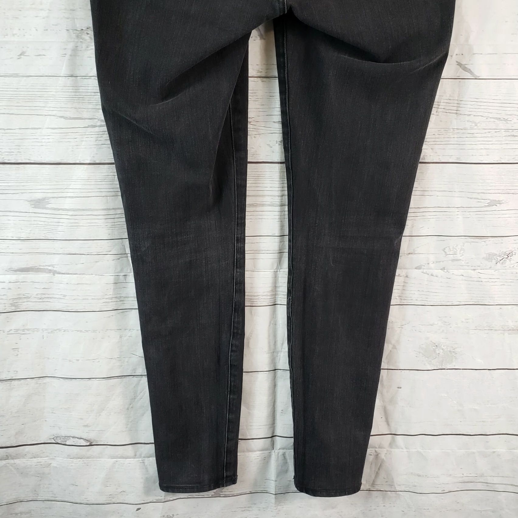 Madewell Madewell Womens Anywhere Skinny Jeans Sz 26 Black/Gray Pull On Mid Rise Size 26" / US 2 / IT 38 - 5 Thumbnail
