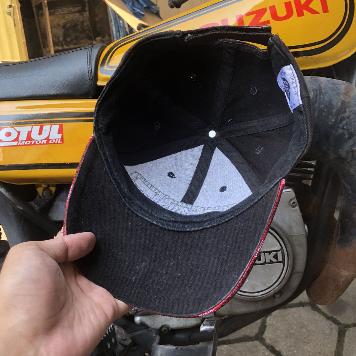 Japanese Brand Vintage Racing TRD Toyota Racing Development Sunfaded Hat Size ONE SIZE - 7 Thumbnail