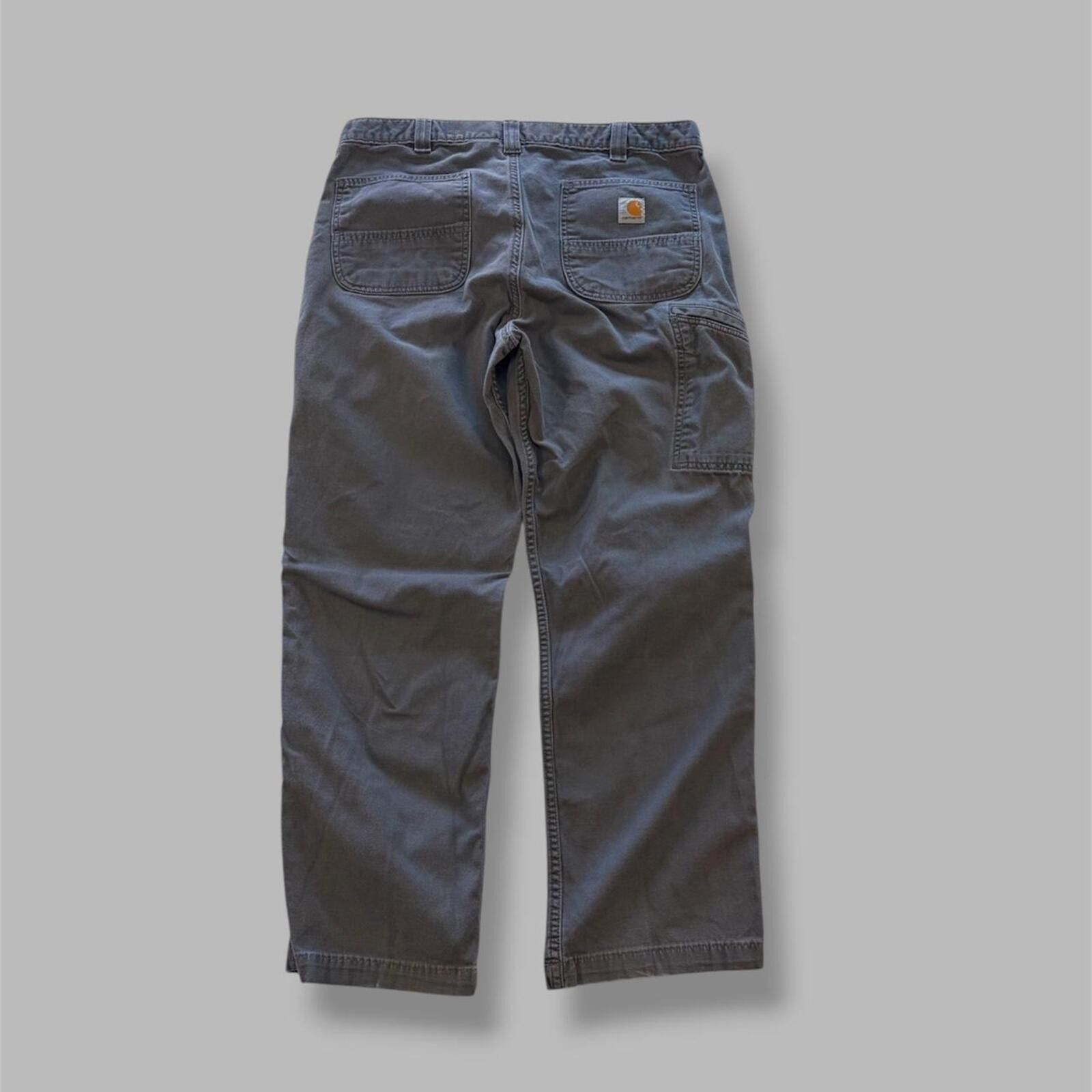 Carhartt Grey Carhartt Carpenter Pants Size US 36 / EU 52 - 4 Thumbnail