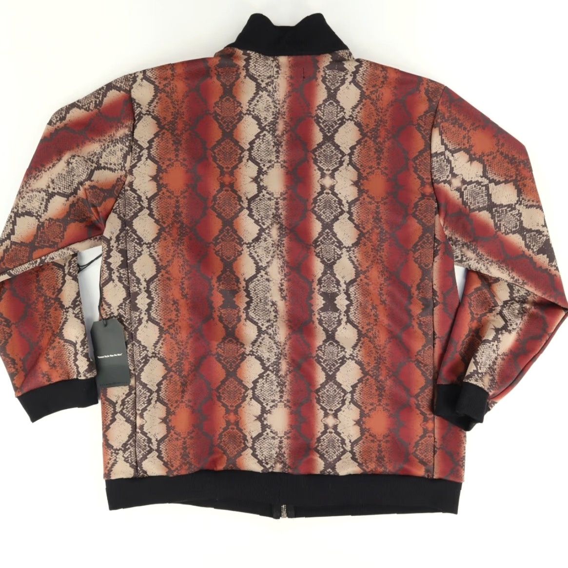 Skin MVP Frank Thomas Snake Skin Stretch Mock Long Sleeve Jacket Men's 2XL Size US XXL / EU 58 / 5 - 4 Thumbnail