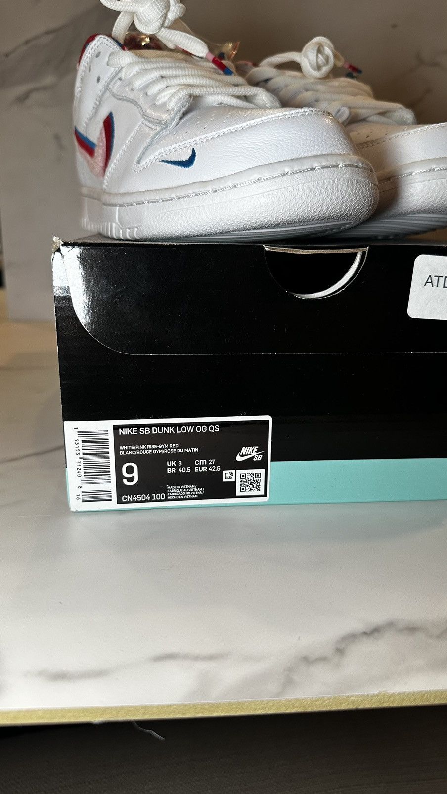Nike Nike SB Dunk Low Parra Size US 9 / EU 42 - 2 Thumbnail