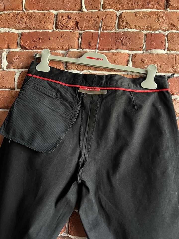 Prada PRADA Pants Cotton Blend Black Size 48/L Size 34" / US 12 / IT 48 - 15 Thumbnail