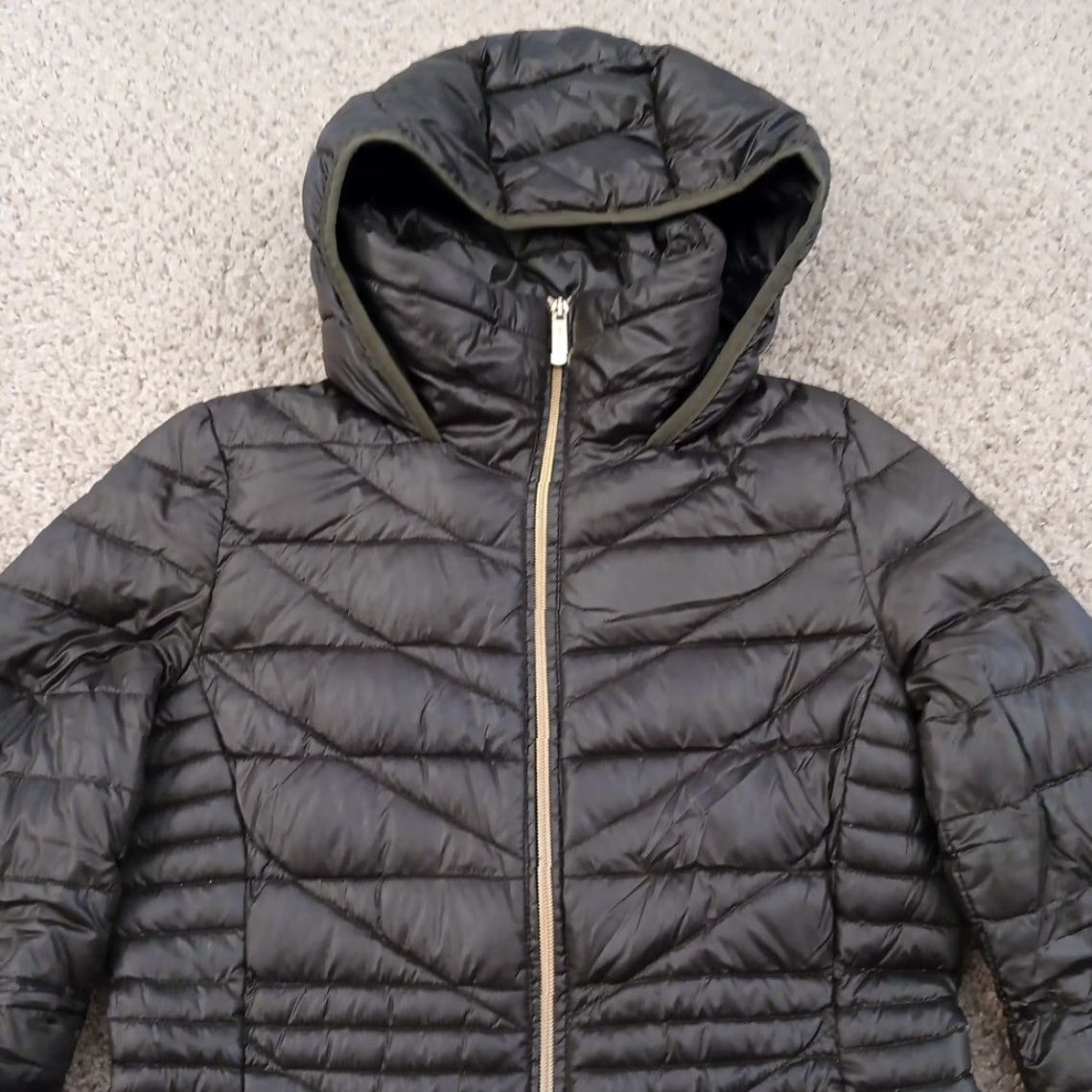 Calvin Klein Calvin Klein Jacket Womens XS Green Long Sleeve Down Lightweight Packable Puffer Size XS / US 0-2 / IT 36-38 - 2 Thumbnail