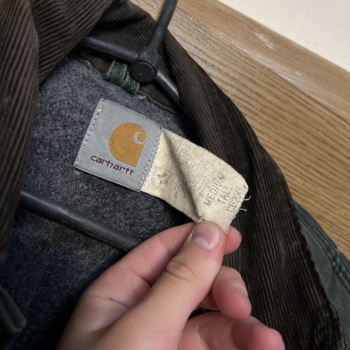 Carhartt Vintage 90s Carhartt Blanket Lined Chore Jacket Faded Size US M / EU 48-50 / 2 - 18 Thumbnail
