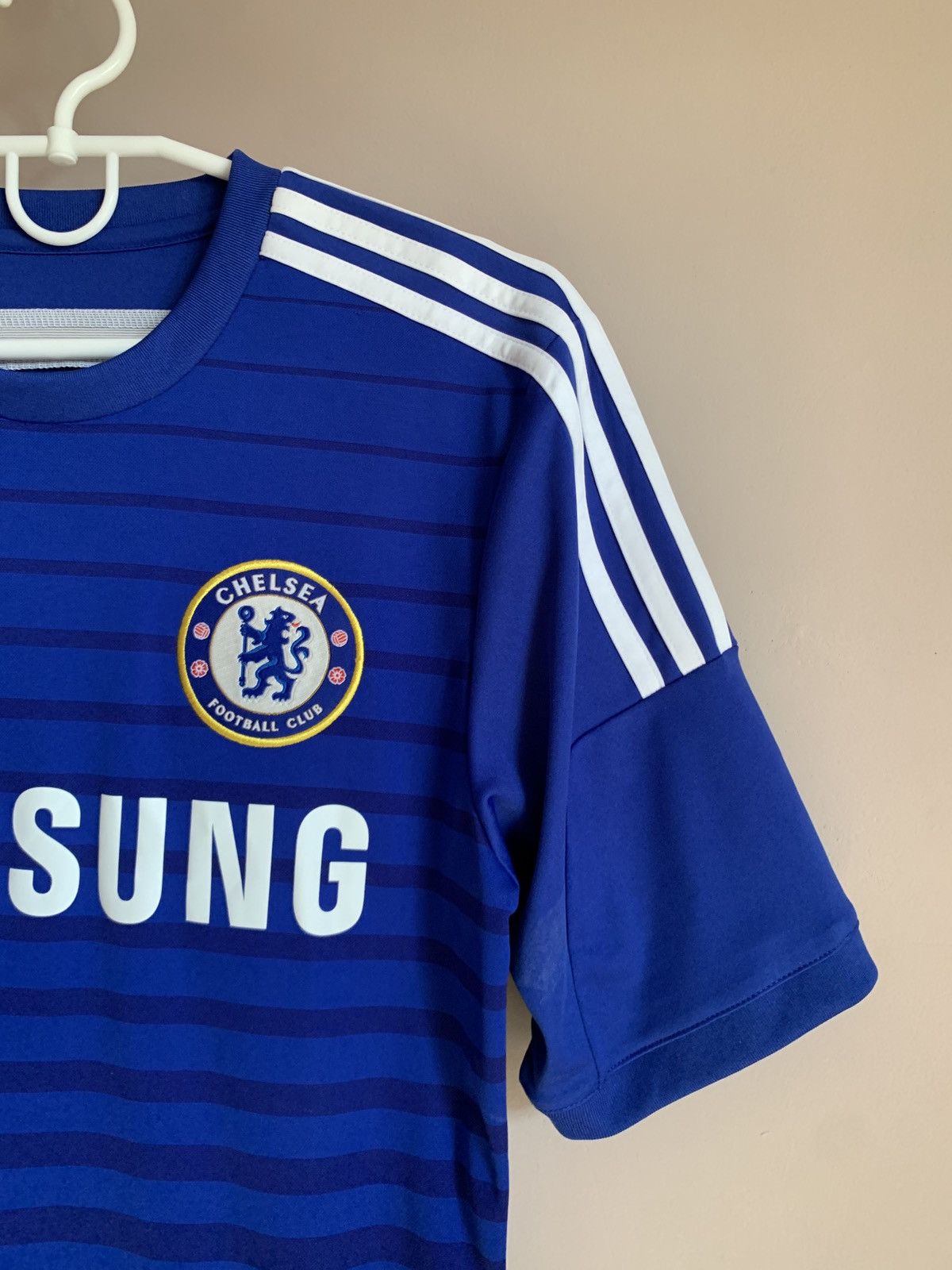 Adidas × Chelsea Soccer Chelsea London 2015 Home Football Shirt Adidas Soccer Jersey Size US S / EU 44-46 / 1 - 4 Thumbnail