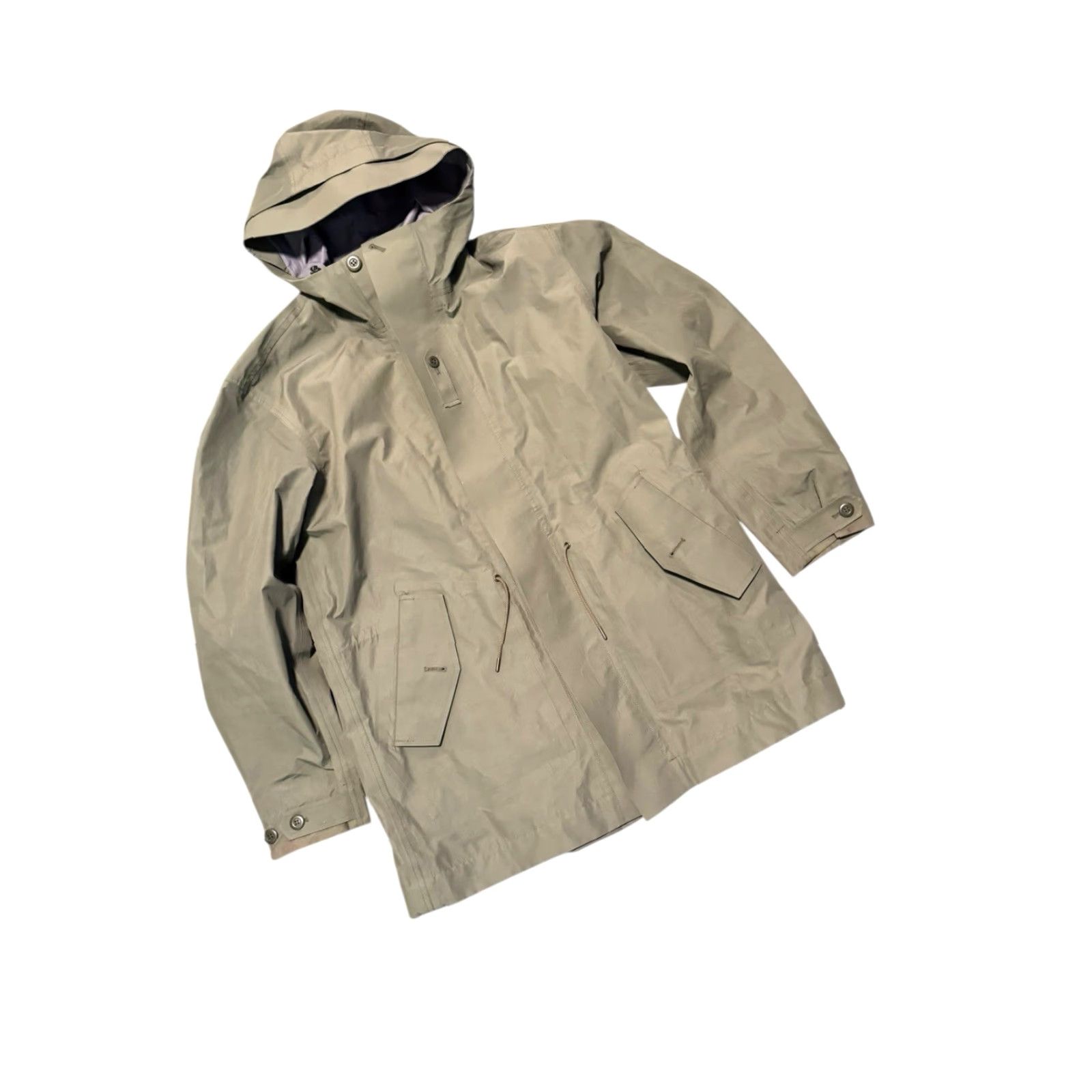 Snow Peak Snow Peak eVent C/N Rain Jacket Parka Green JPN M / US S JK-19AU101 Mens Parka Jacket Size US M / EU 48-50 / 2 - 3 Thumbnail