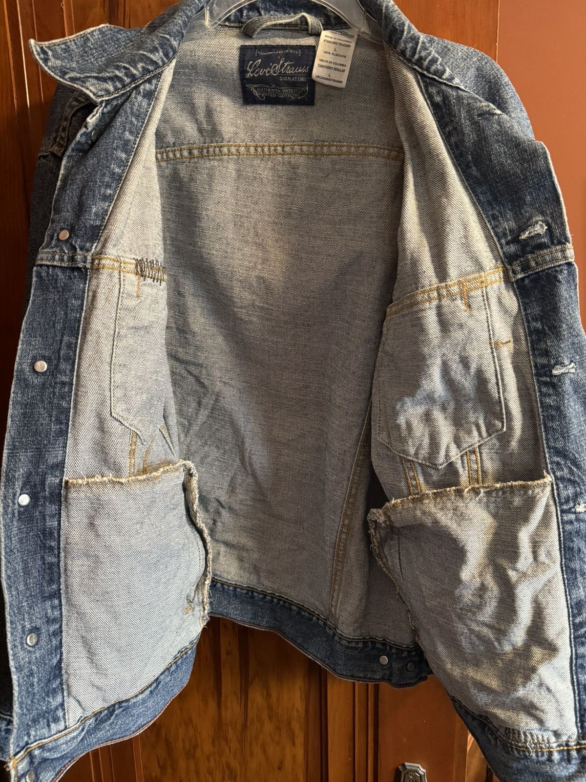 Levi's × Vintage Levi’s Faded Blue Denim Jacket Size US L / EU 52-54 / 3 - 6 Thumbnail
