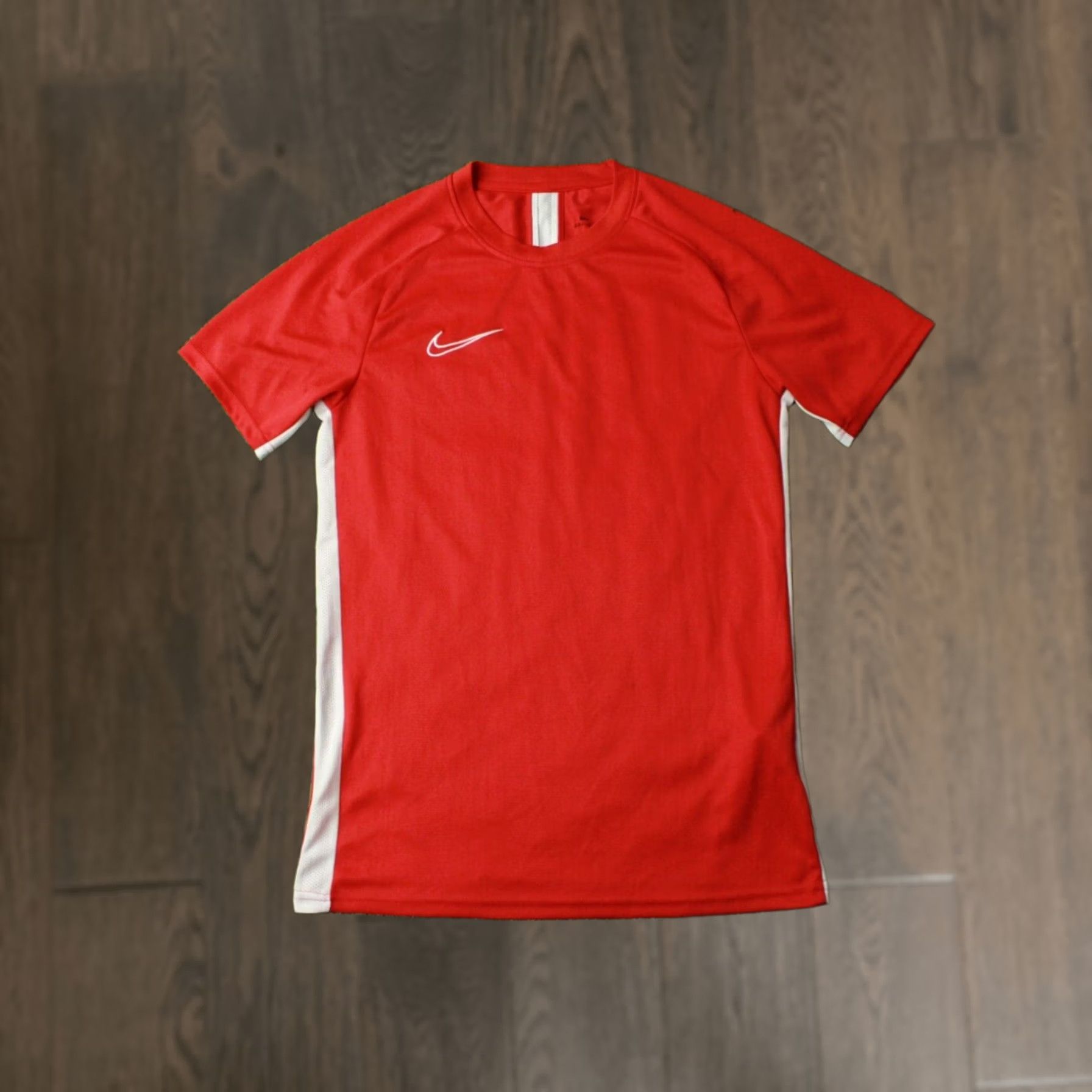 Nike Nike Academy Dri-FIT Soccer Shirt Men Size S Red White Short Sleeve Football Jersey Tee Size US S / EU 44-46 / 1 - 1 Thumbnail