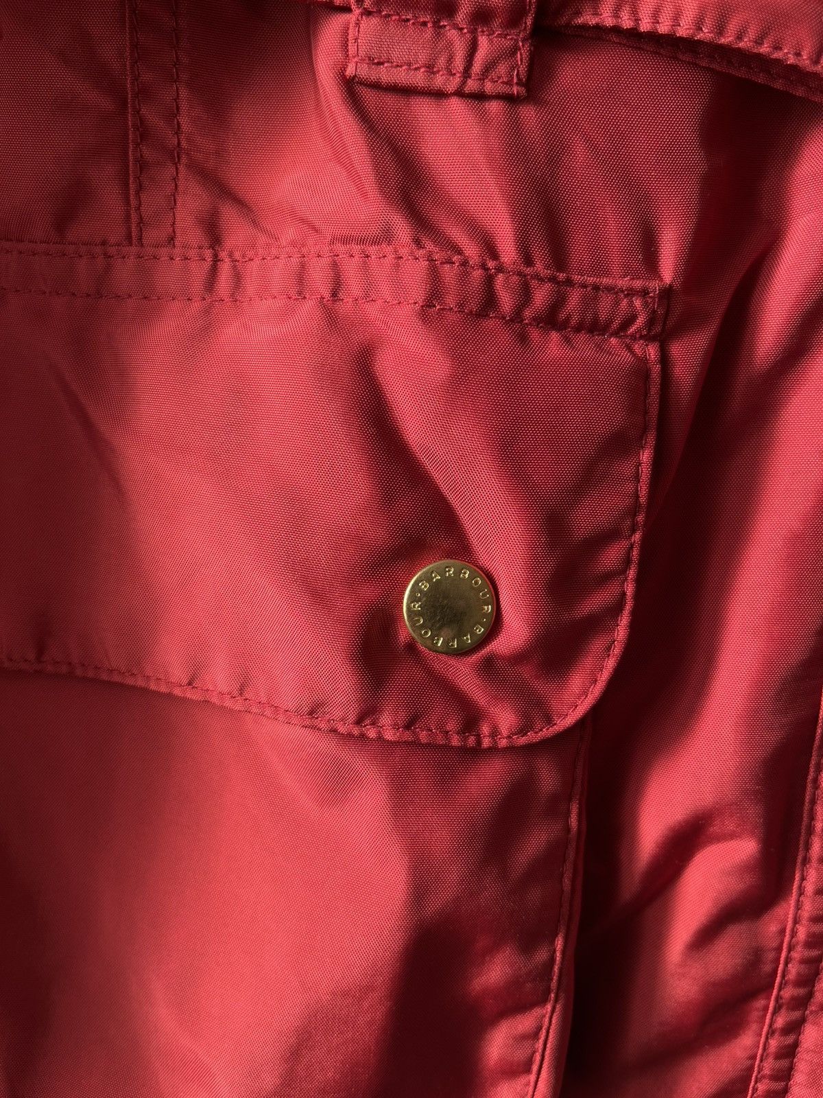 Barbour Stylish red Barbour jacket (size XXL) Size XXL / US 16-18 / IT 52-54 - 3 Thumbnail