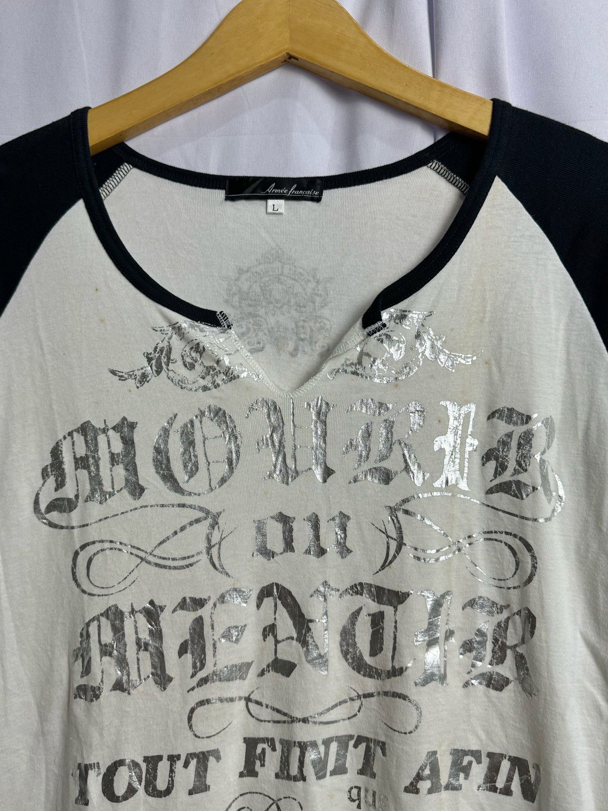 If Six Was Nine × Japanese Brand × Le Grande Bleu (L.G.B.) Poem Long Sleeve Japanese Style Size US M / EU 48-50 / 2 - 5 Thumbnail