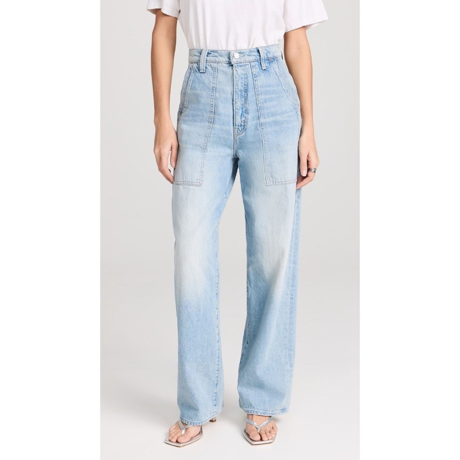 MOTHER MOTHER The Quartet Breaker Skimp Jeans - Sz 25 ($258 Retail) Size 25" / US 0 / IT 36 - 1 Thumbnail
