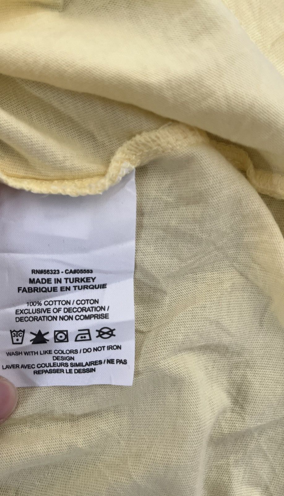 Nike × Vintage Nike Vintage Pinwheel Yellow T-Shirt XXL New Without Tags Size US XXL / EU 58 / 5 - 6 Thumbnail