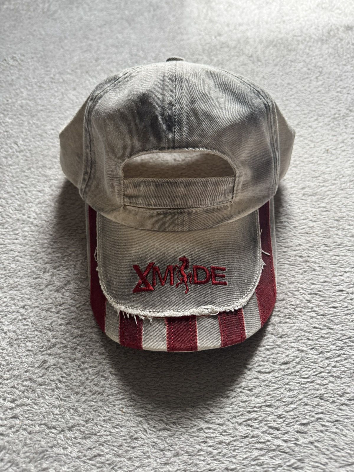 Other Blind/No Plan Washed Distressed Raw Edge Adjustable Cap Size ONE SIZE - 1 Thumbnail
