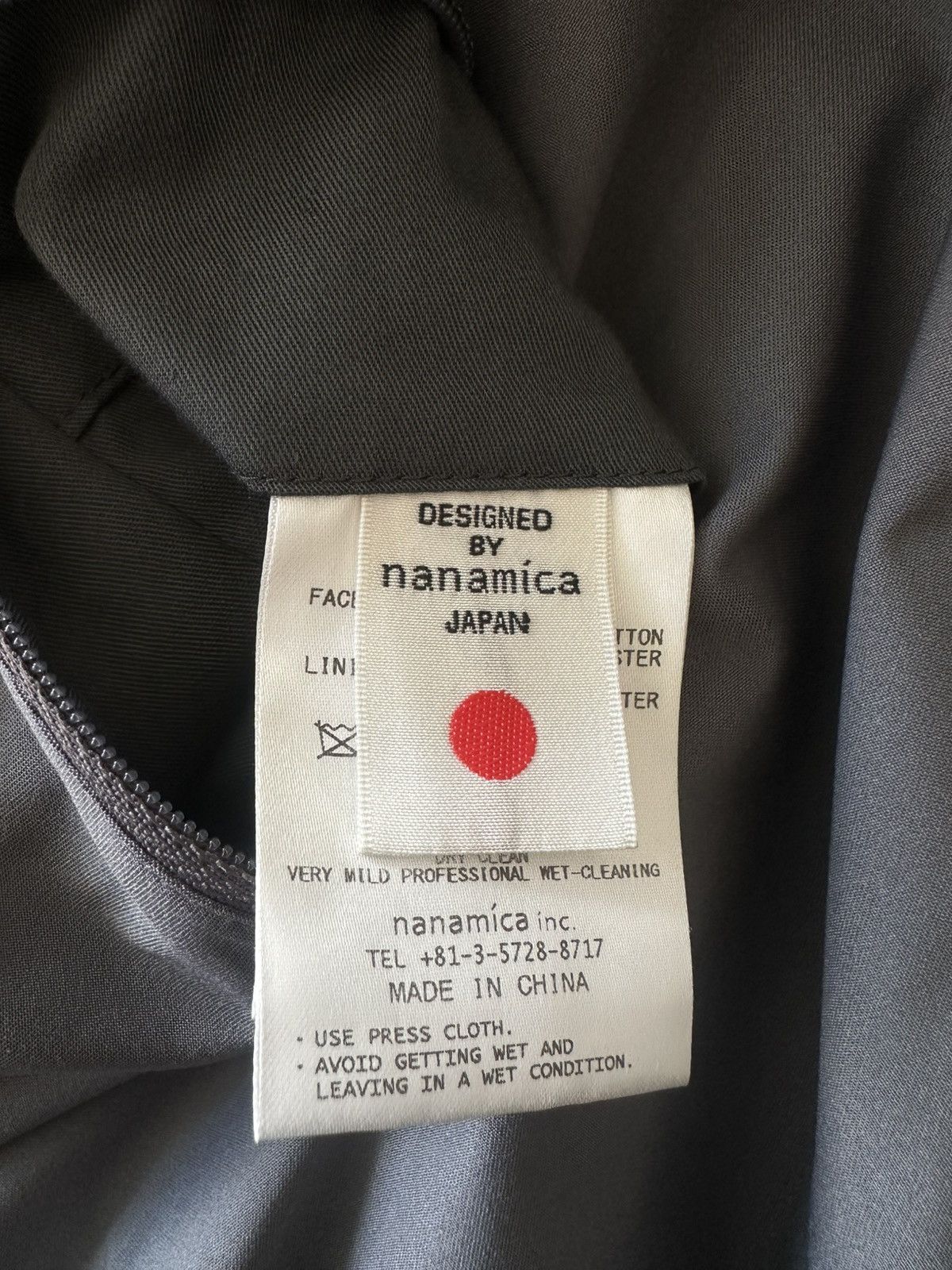 Nanamica Nanamica GORE-TEX INFINIUM Chino Crew Jacket - Black XL Size US XL / EU 56 / 4 - 14 Thumbnail