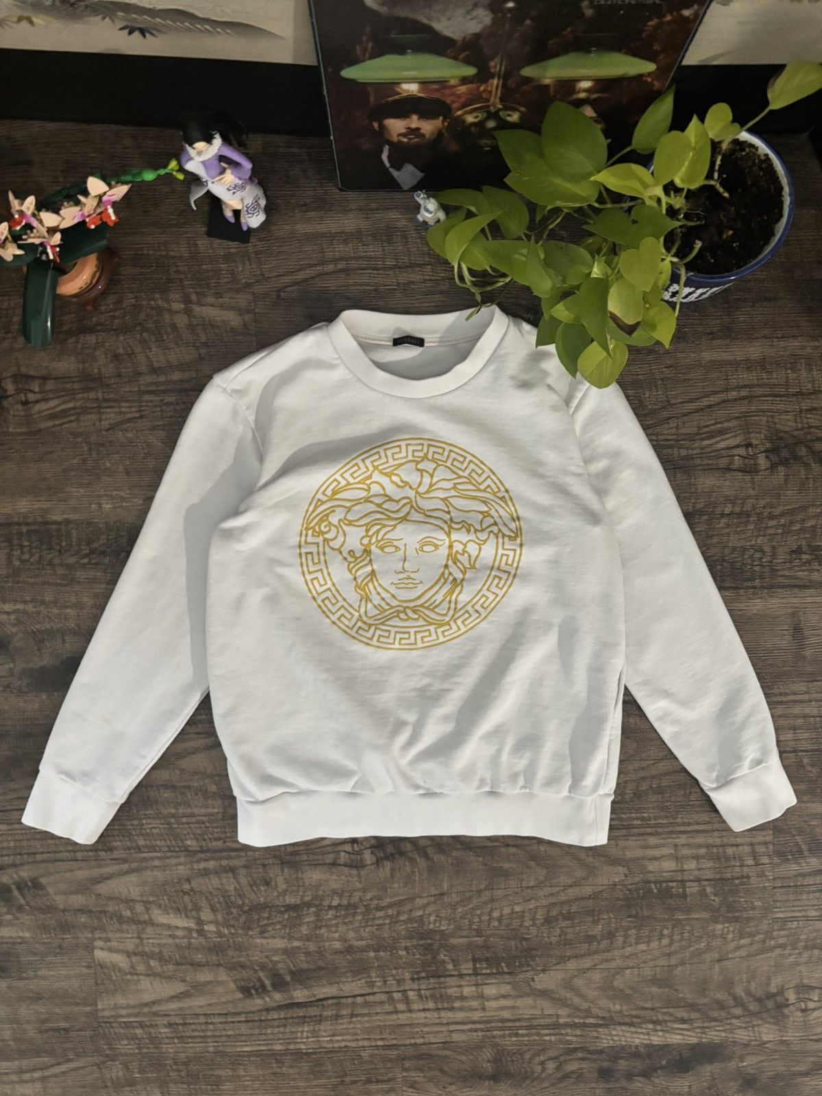 Versace 2019 Versace Logo Sweater Small Size US S / EU 44-46 / 1 - 1 Thumbnail
