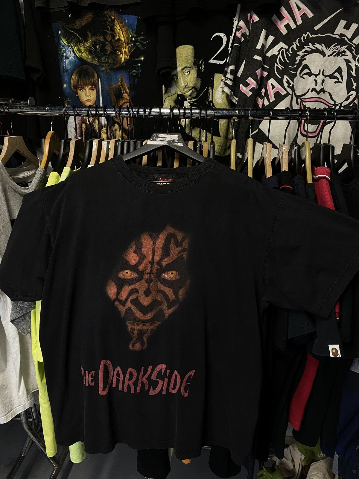 Vintage Vintage 90’s Star Wars T-Shirt Vtg Darth Maul Tee XLarge Size US XL / EU 56 / 4 - 1 Thumbnail