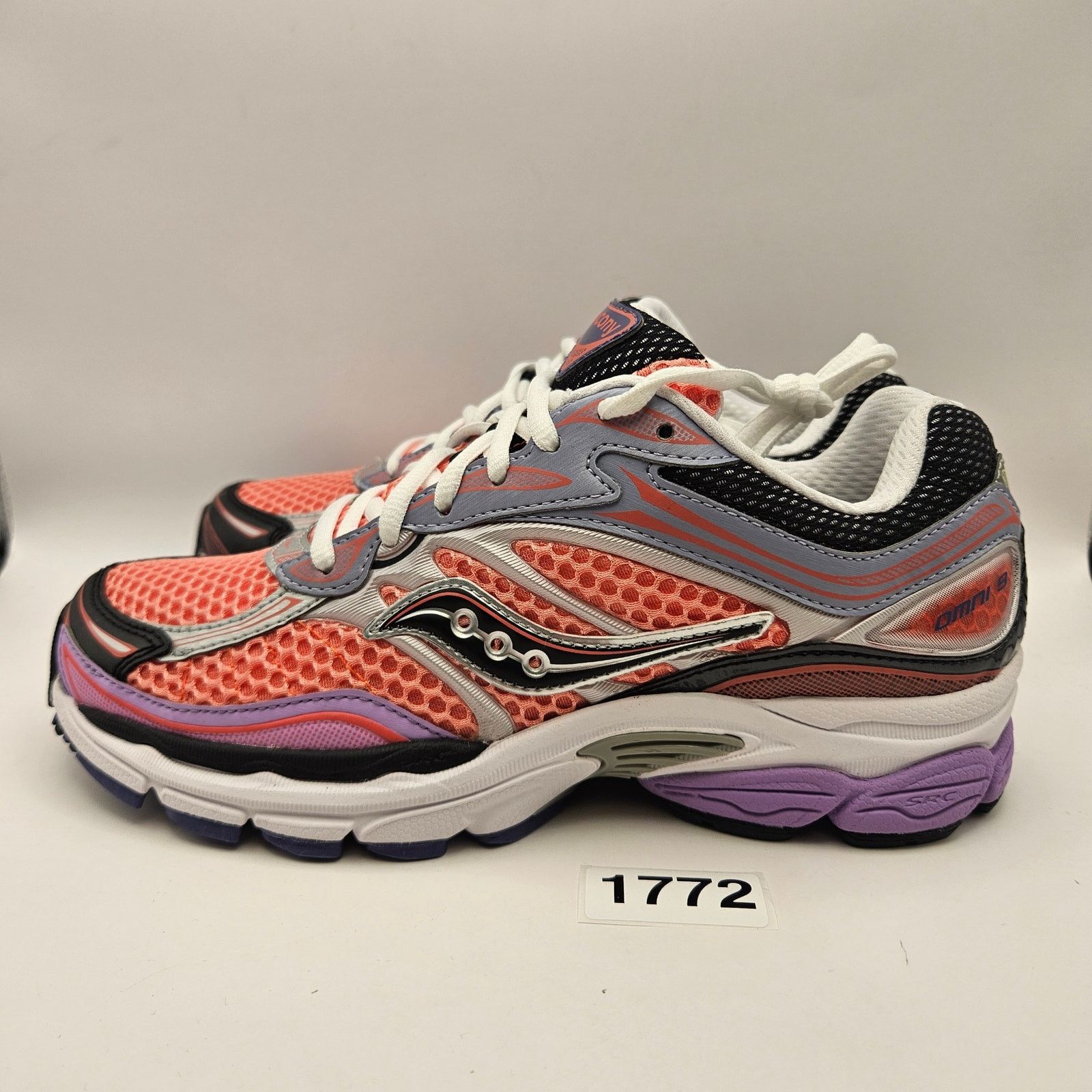 Saucony SAUCONY MEN'S 7 PROGRID OMNI 9 PINK PURPLE S70739-30 NWOB Size US 7 / EU 40 - 2 Thumbnail