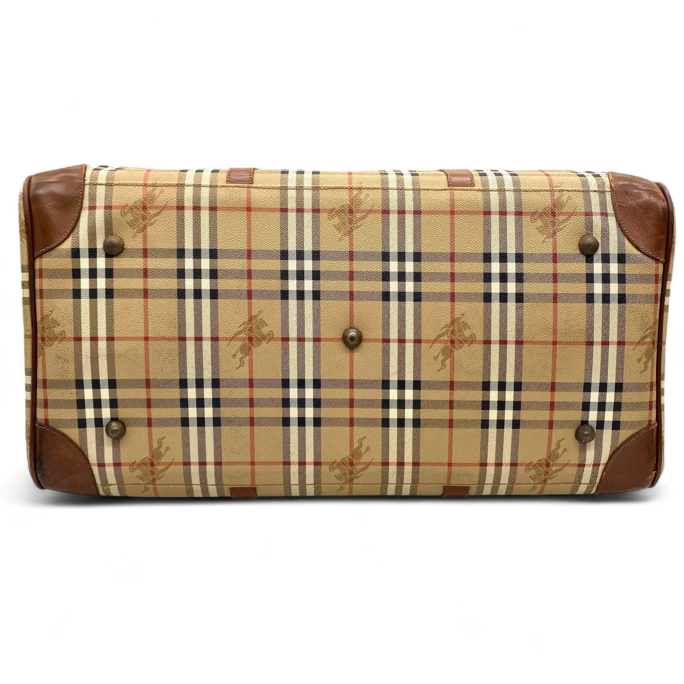 Burberry Vintage Burberrys Boston Bag Nova Check Size ONE SIZE - 5 Thumbnail