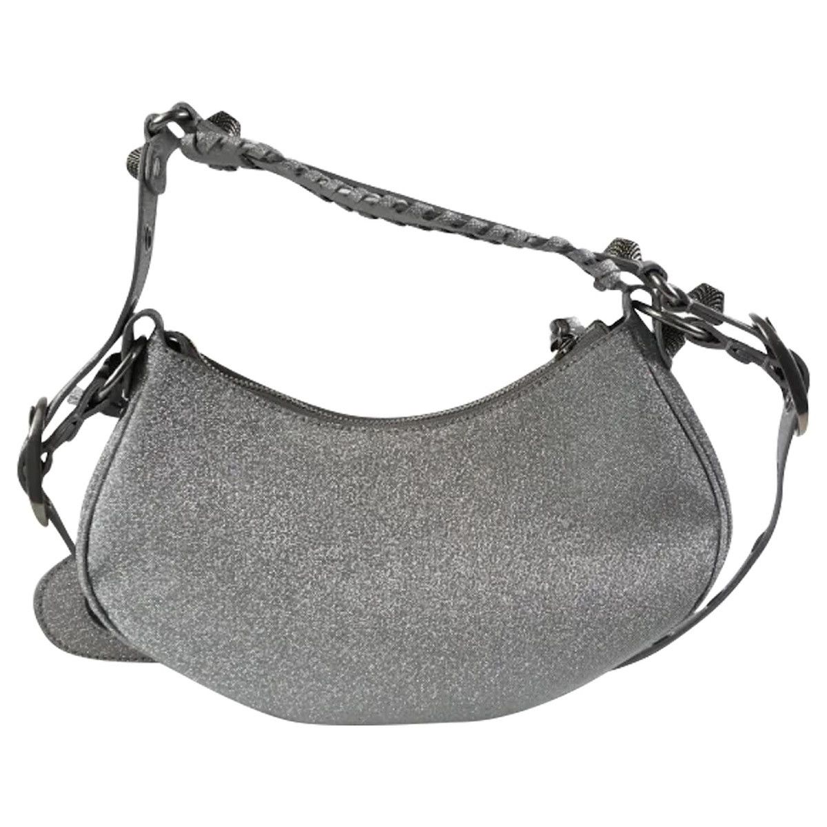 Balenciaga Balenciaga Le Cagole XS Silvery Metallic Bag Size ONE SIZE - 4 Thumbnail