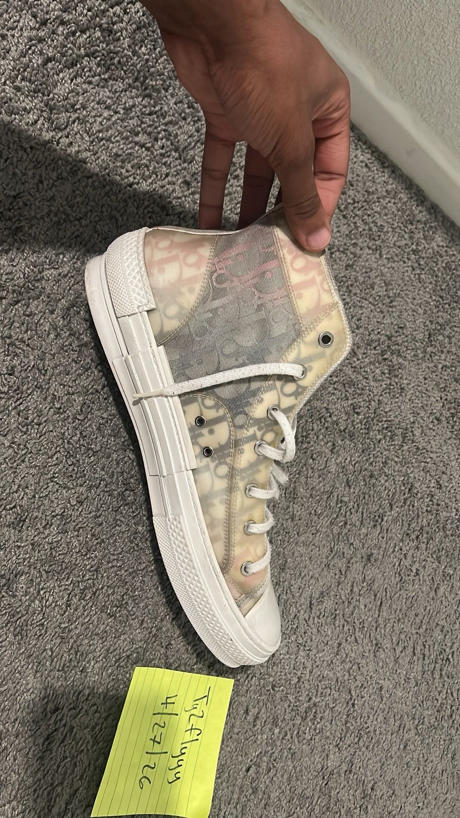Dior Dior B23 High ‘Dior Oblique - Multi’ Size US 10.5 / EU 43-44 - 3 Thumbnail