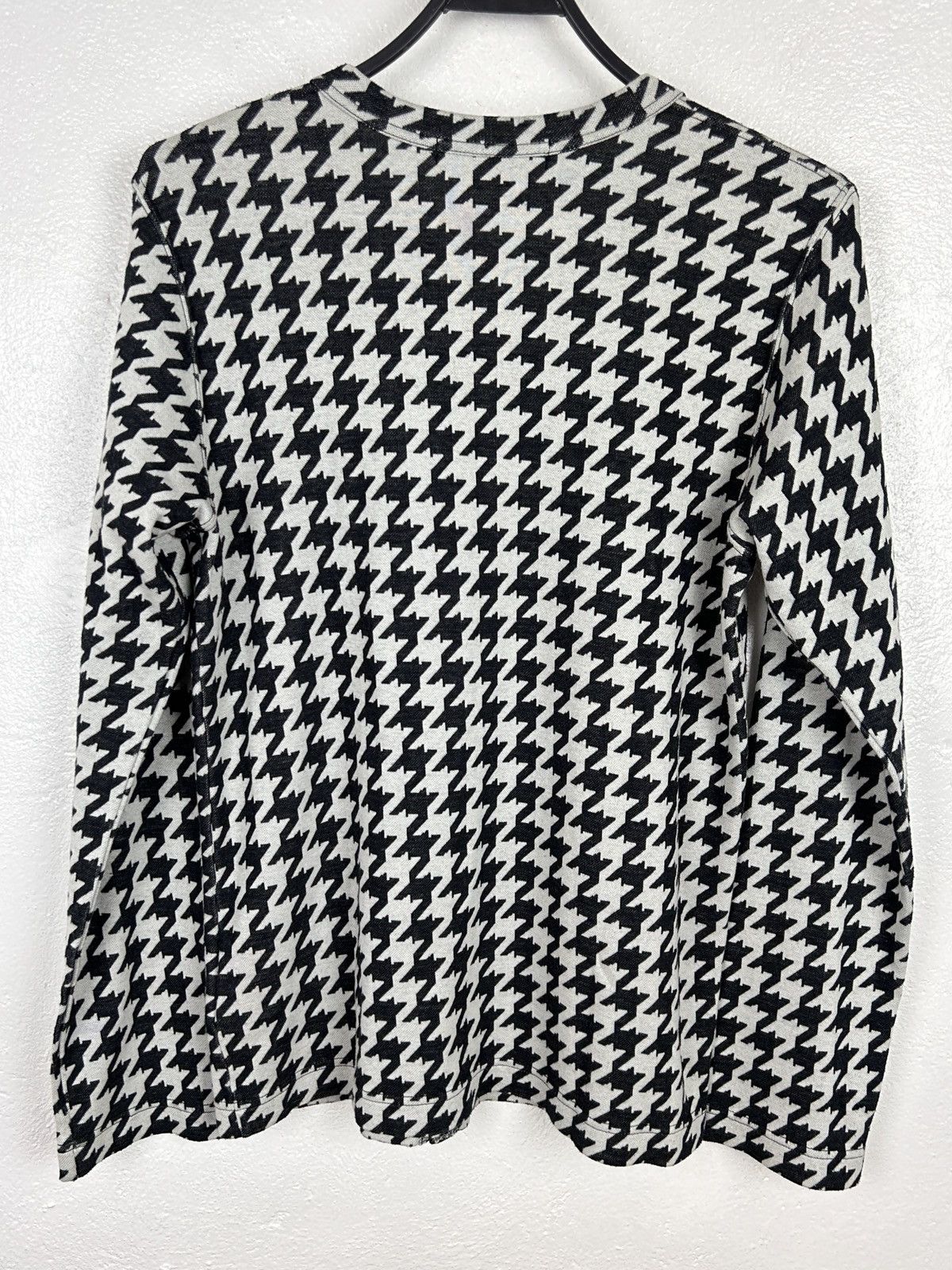 Comme des Garcons 00s Vintage Comme Des Garcons 2004 Houndstooth Button Up LS Size L / US 10 / IT 46 - 5 Thumbnail