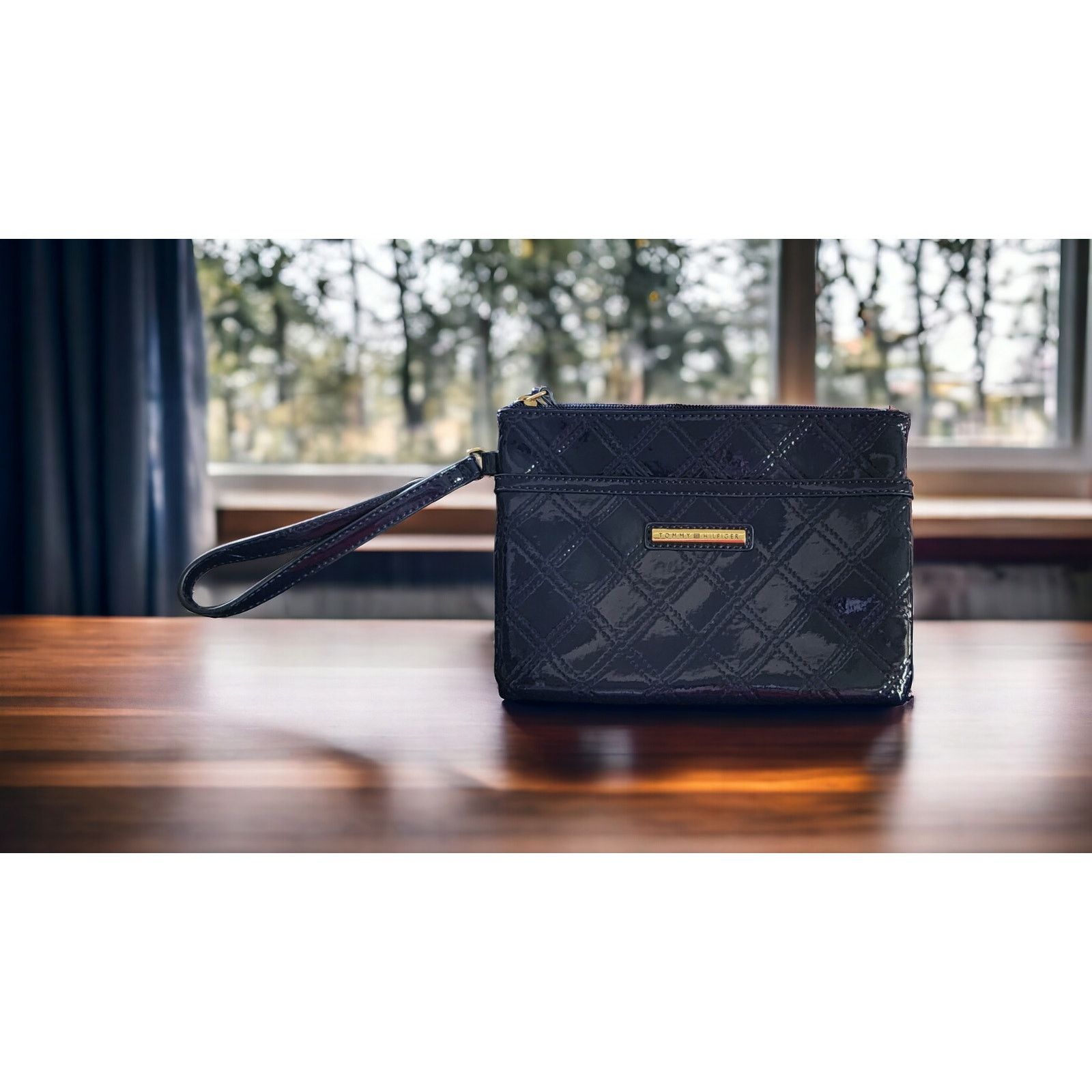 Tommy Hilfiger Tommy Hilfiger wristlet 69J3140 Navy Blue Size ONE SIZE - 1 Thumbnail