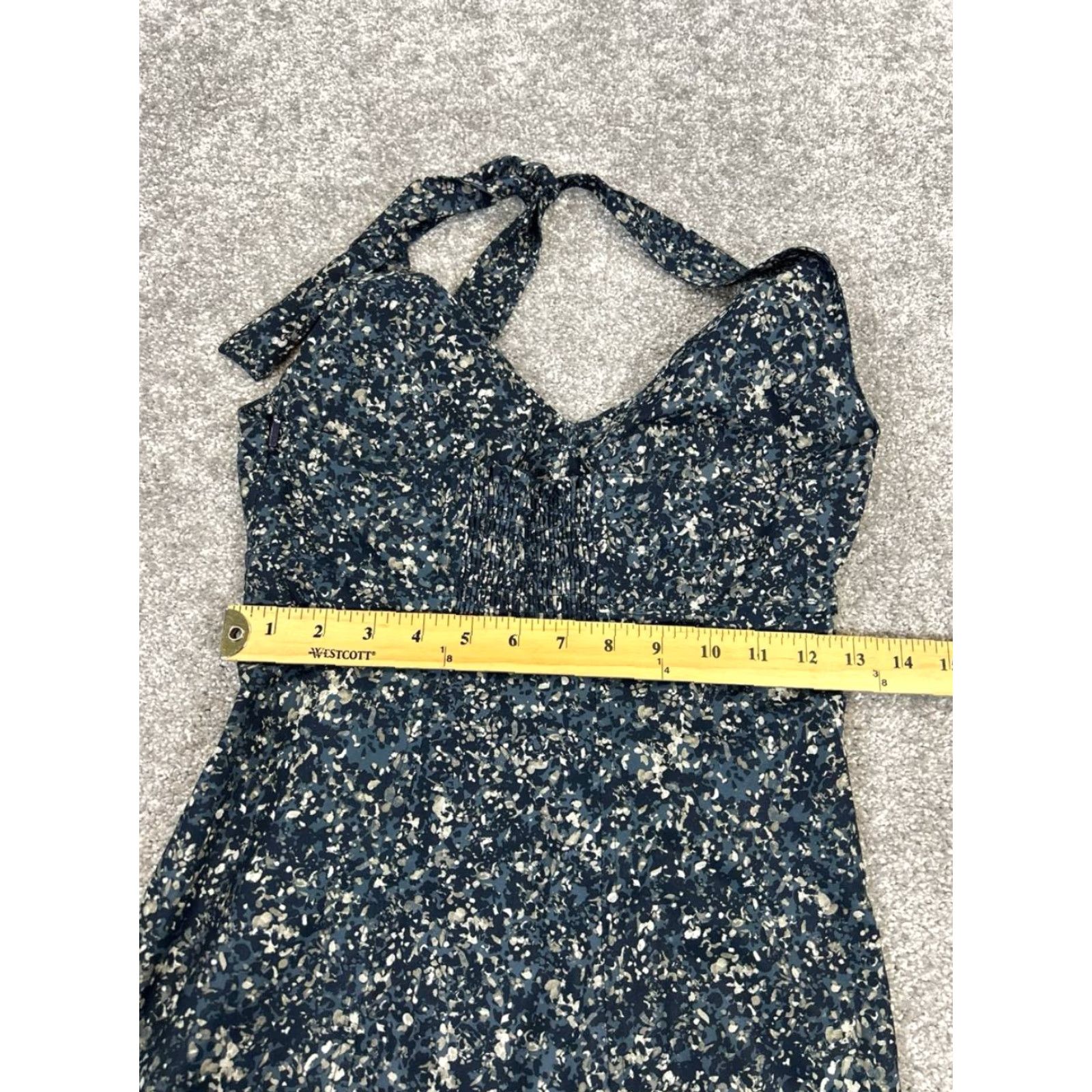 Athleta Athleta Dress Womens 2 Gray Halter Bodycon Shirt Size XS / US 0-2 / IT 36-38 - 7 Thumbnail