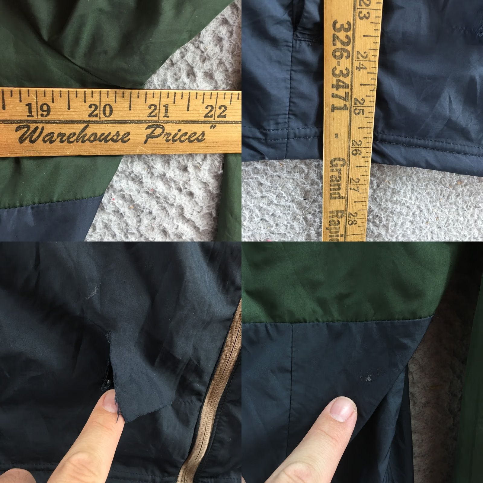 Eddie Bauer Eddie Bauer Windbreaker Jacket Mens 10/21 Zip Up Hooded Pocket Multicolor Jacket Windbreaker Mens Regular Size 10 Blue Green Size US M / EU 48-50 / 2 - 8 Thumbnail