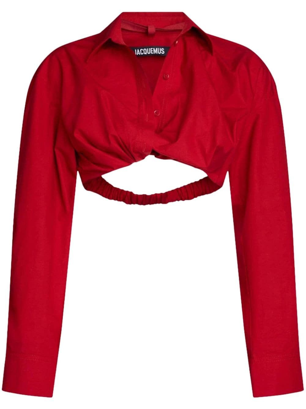 Jacquemus LA CHEMISE BAHIA COURTE Size XS / US 0-2 / IT 36-38 - 1 Thumbnail