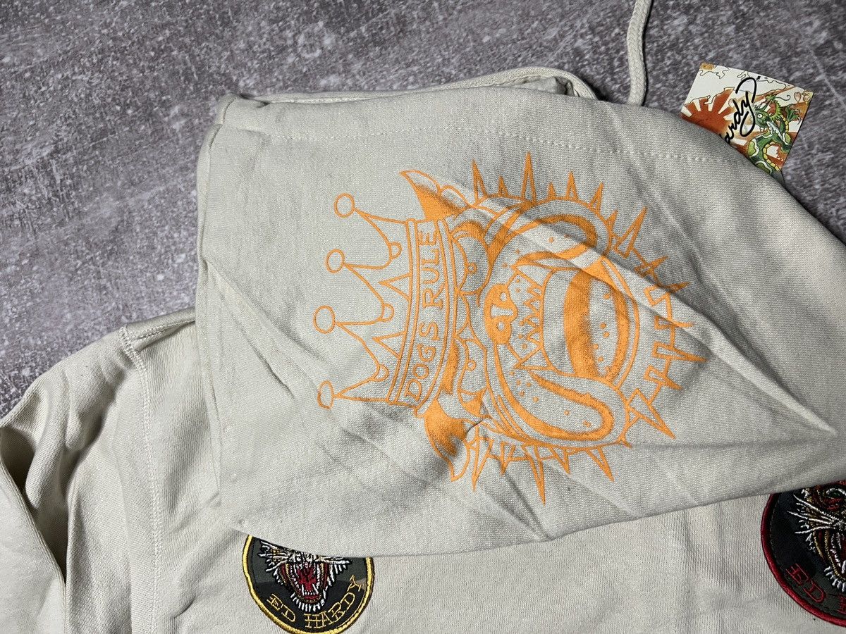 Ed Hardy Vintage Ed Hardy Zip Up Hoodie Size XXL Size US XXL / EU 58 / 5 - 12 Thumbnail