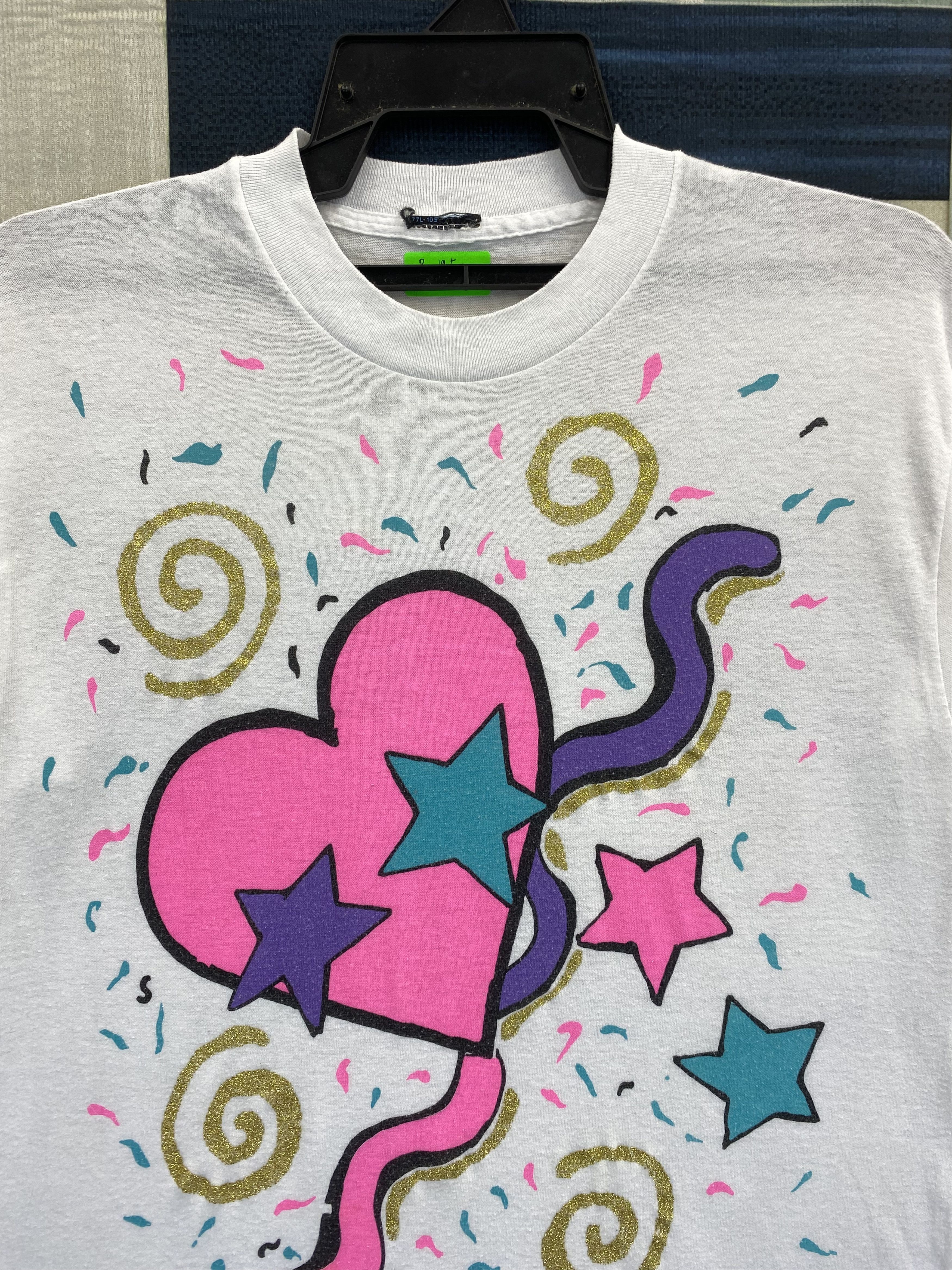 Vintage Vintage 80's Art T-Shirt Size US S / EU 44-46 / 1 - 2 Thumbnail