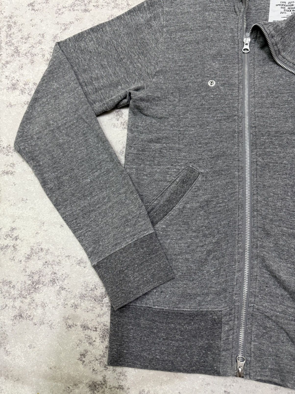 CABANE de ZUCCa Cabane de Zucca grey asymmetrical xipper jacket sweater Size US S / EU 44-46 / 1 - 4 Thumbnail