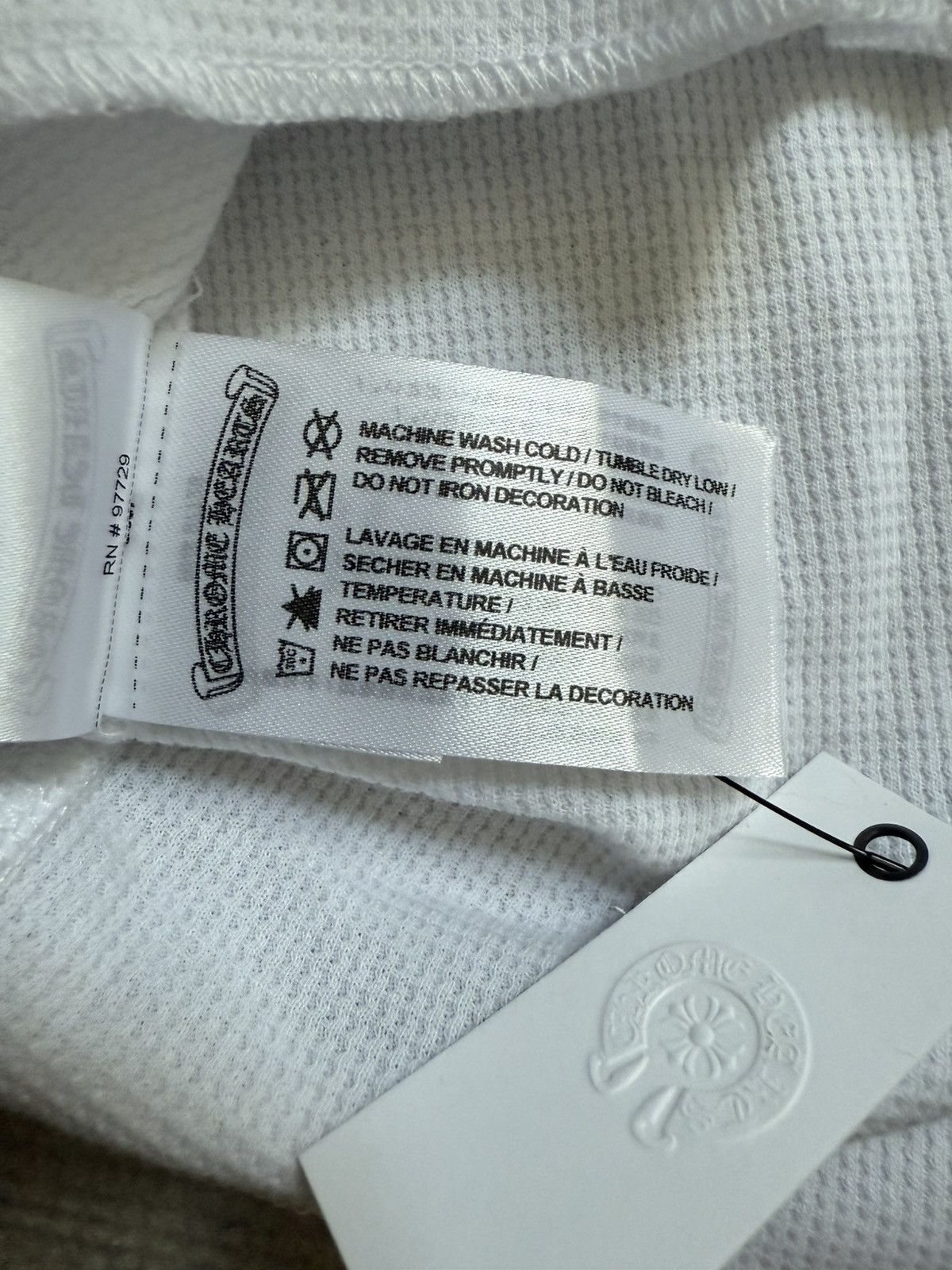 Chrome Hearts Chrome Hearts New Thermal Scroll Long Sleeve Size US M / EU 48-50 / 2 - 5 Thumbnail