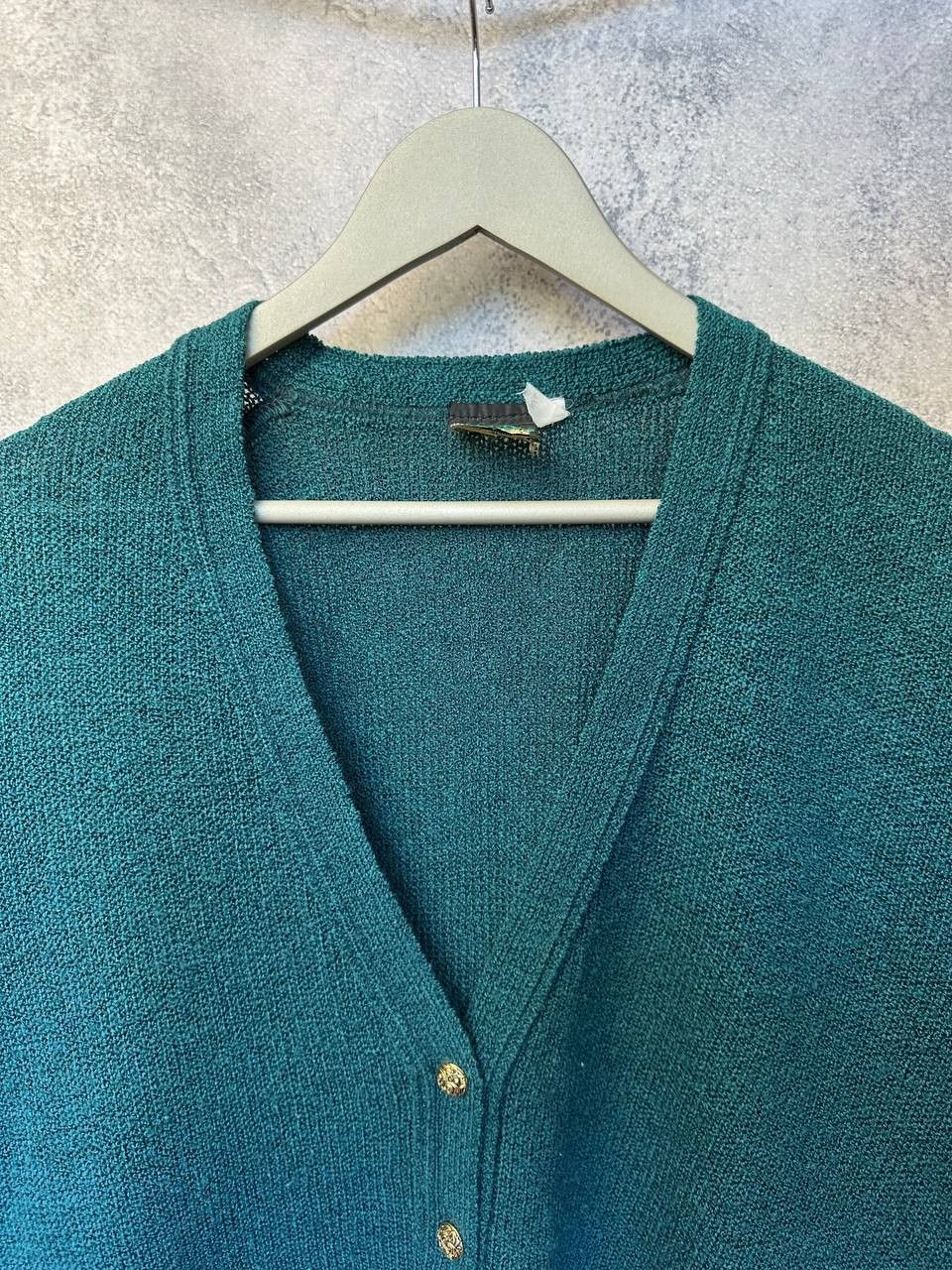 Pringle Of Scotland × Vintage Pringle of Scotland Acrylic Cardigan Sweater Moss Stitch Size US L / EU 52-54 / 3 - 5 Thumbnail