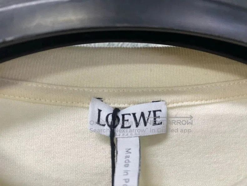 Loewe Loewe White Logo Short Sleeve Top. Size US XS / EU 42 / 0 - 3 Thumbnail