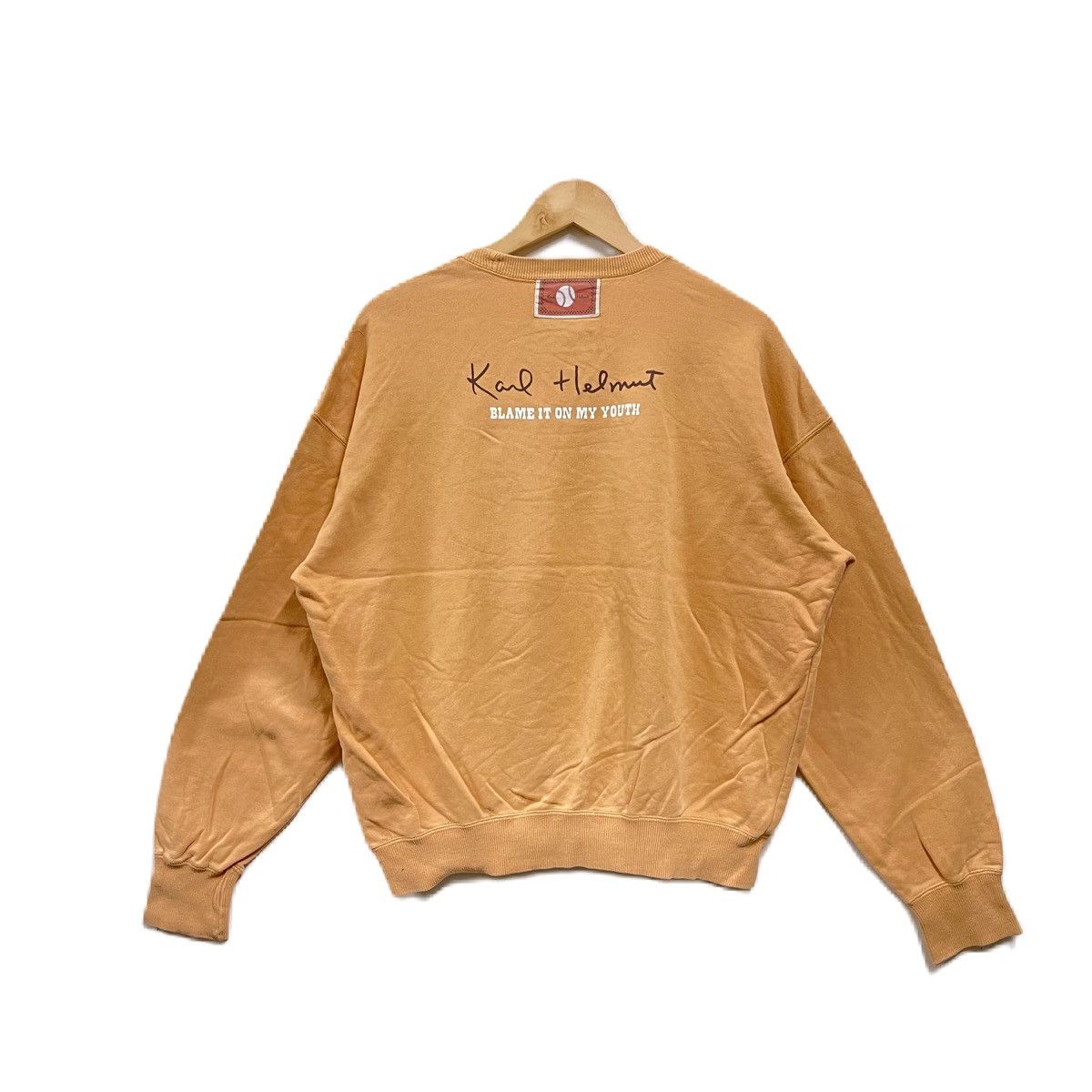 Japanese Brand Vintage Karl Helmut Sweatshirt pullover Size US L / EU 52-54 / 3 - 2 Thumbnail
