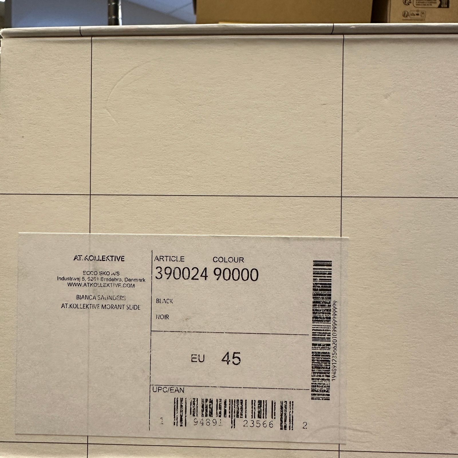 Ecco ECCO KOLLECTIVE X BIANCA SAUNDERS 45 MORANT SLIDE BLACK NIB Size US 11.5 / IT 41.5 - 6 Thumbnail