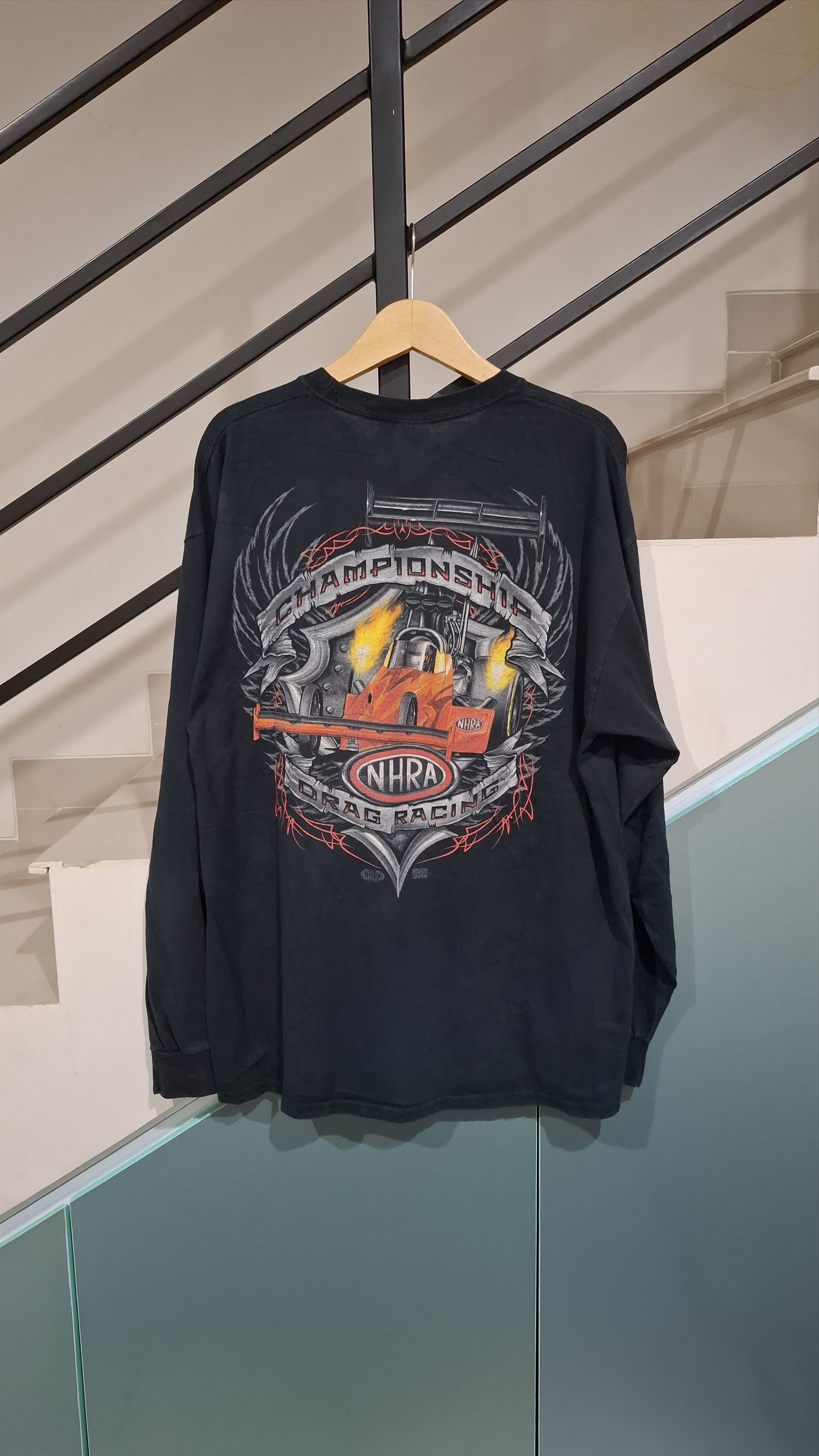 Gildan Big Backhit NHRA Championship Long Sleeve - XL Size US XL / EU 56 / 4 - 2 Thumbnail