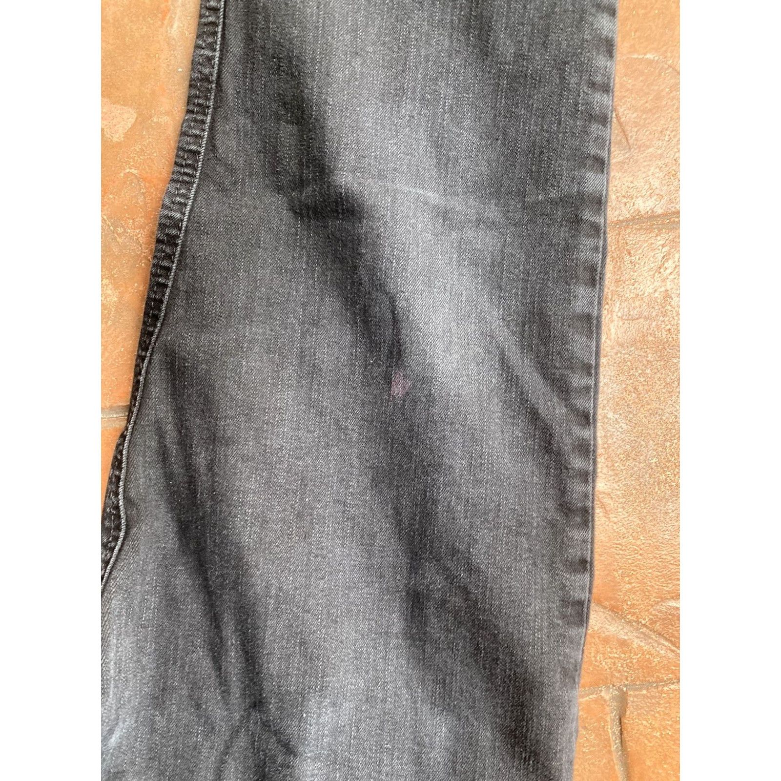 Diesel Diesel Jeans Slim Regular Straight Leg Denim 28 Black Mens Jeans 5-Pocket Logo Button Size US 28 / EU 44 - 5 Thumbnail