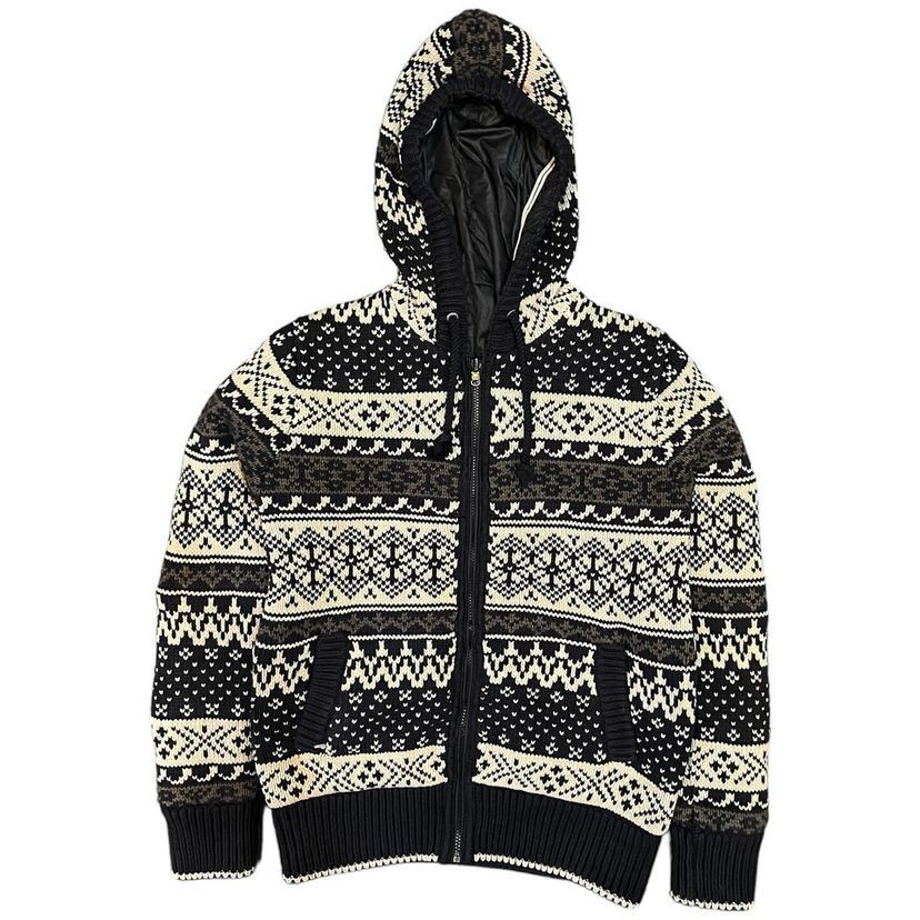 Tommy Hilfiger Hilfiger Denim Vintage Black Snake Reversible Hoodie Jacket Size US M / EU 48-50 / 2 - 4 Thumbnail