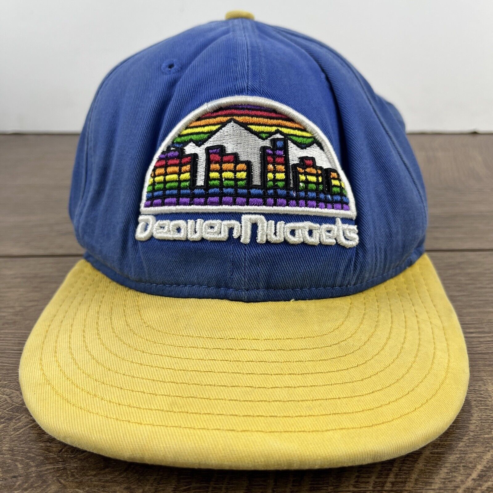 New Era Denver Nuggets Hat New Era 9FIFTY Snapback Blue Hat Adjustab Size ONE SIZE - 3 Thumbnail