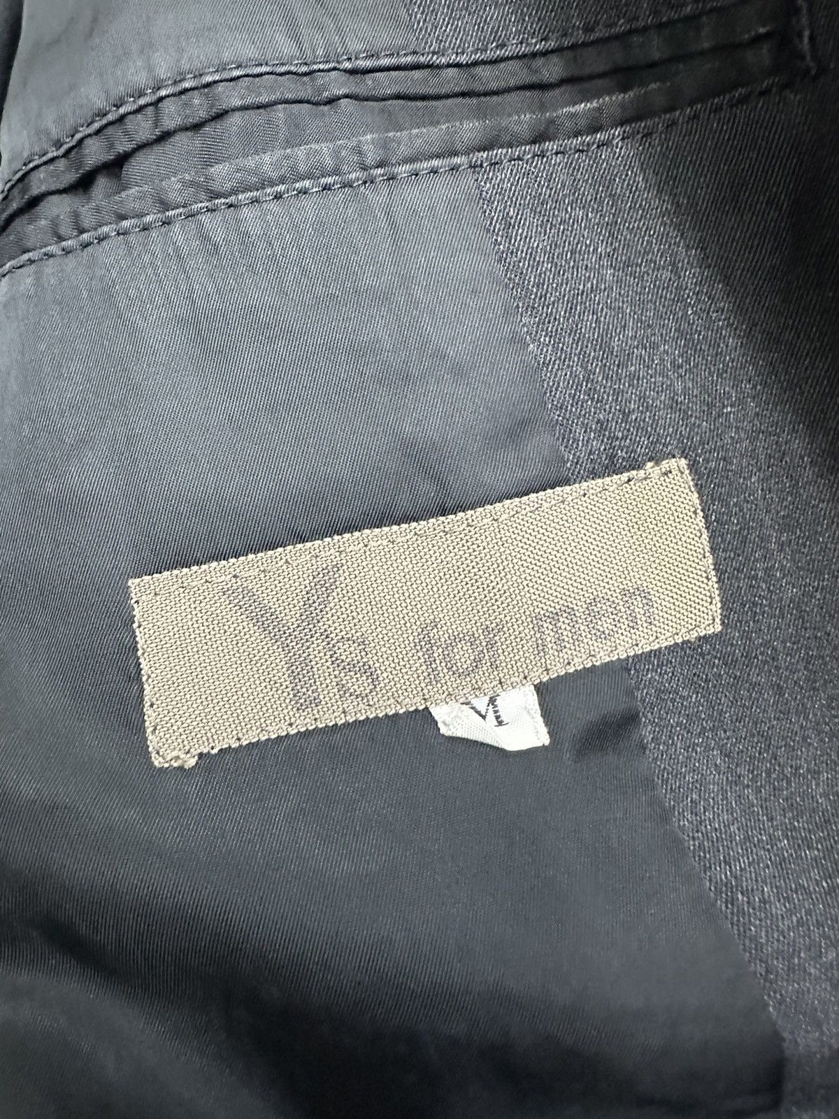 Y's for Men × Yohji Yamamoto Y’s For Men Yohji Yamamoto Blazer Button Jacket MJ89 Size 38R - 10 Thumbnail